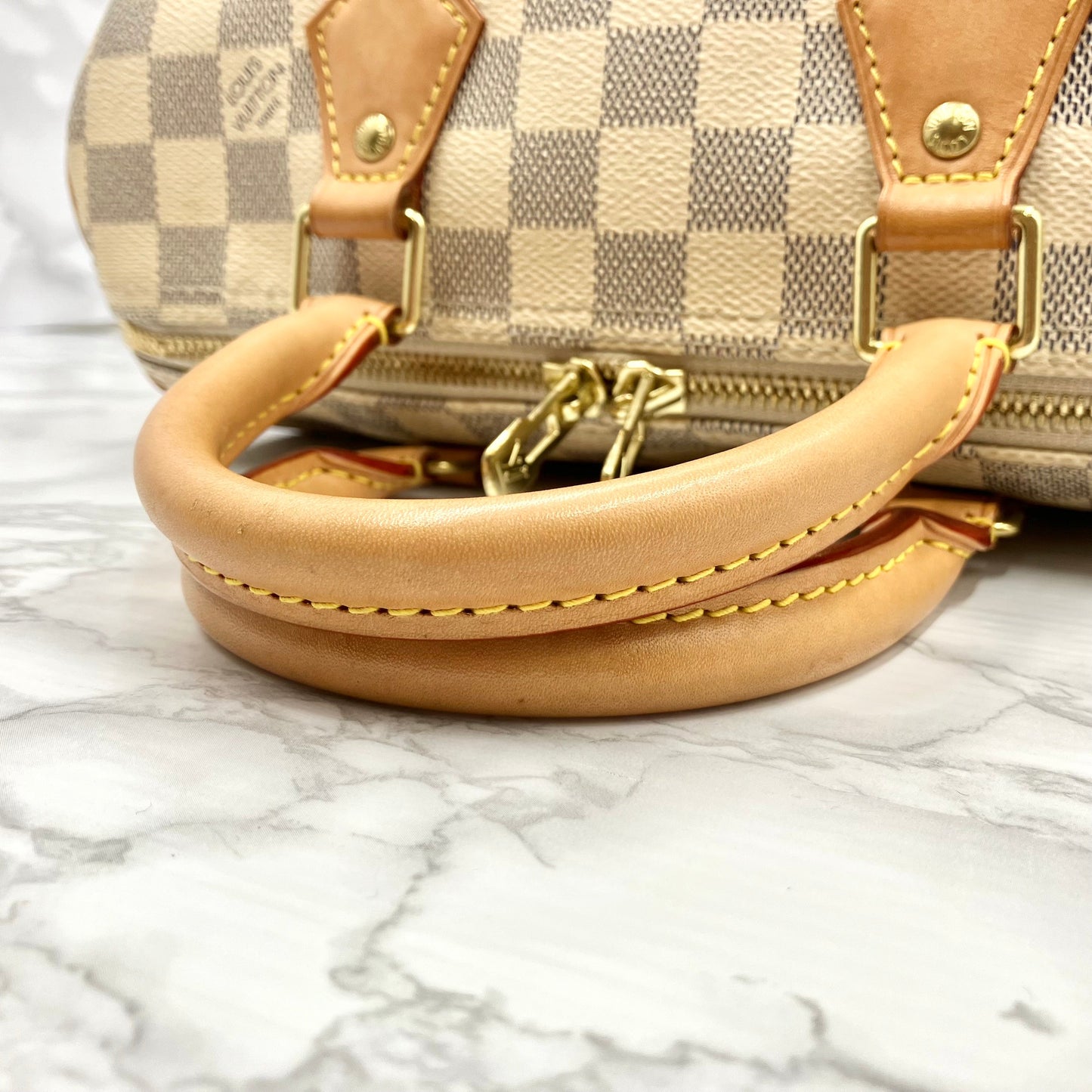 LOUIS VUITTON Azur Speedy 25 Bandouliere