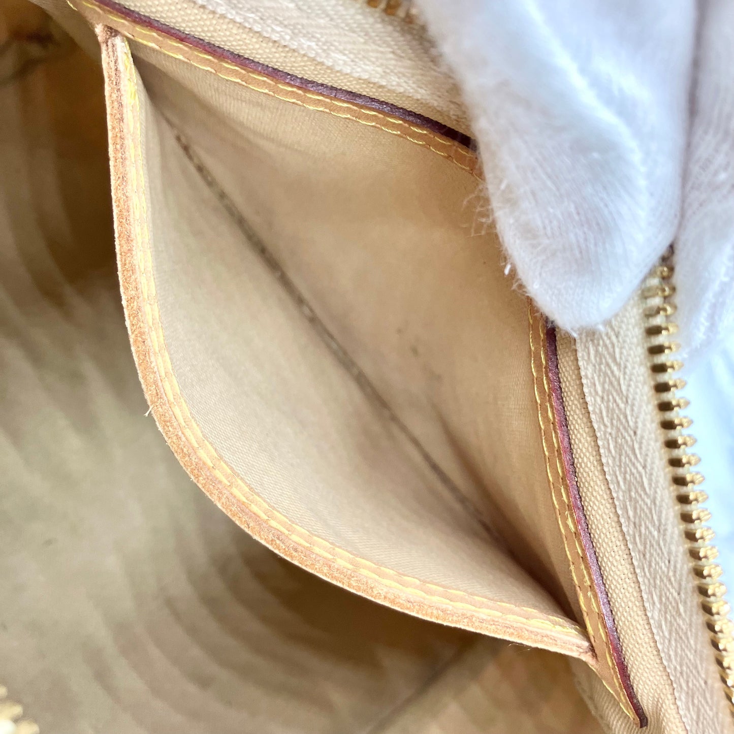 LOUIS VUITTON Azur Speedy 25 Bandouliere