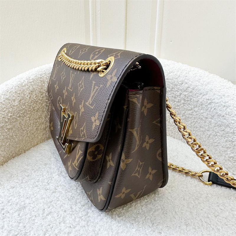 LV Passy Shoulder Bag in Monogram Canvas and GHW