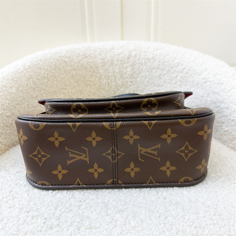 LV Passy Shoulder Bag in Monogram Canvas and GHW