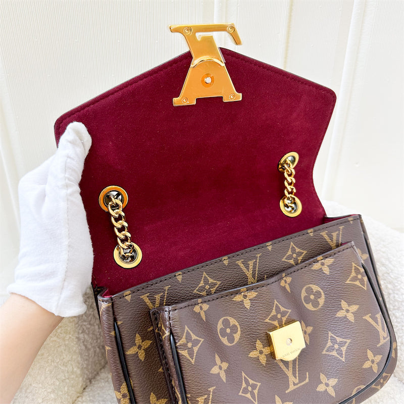 LV Passy Shoulder Bag in Monogram Canvas and GHW