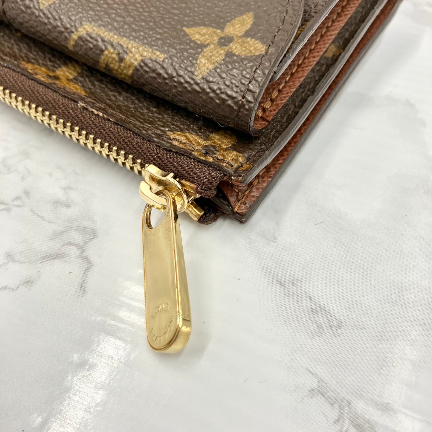 LOUIS VUITTON Monogram Santure Pochette Duo