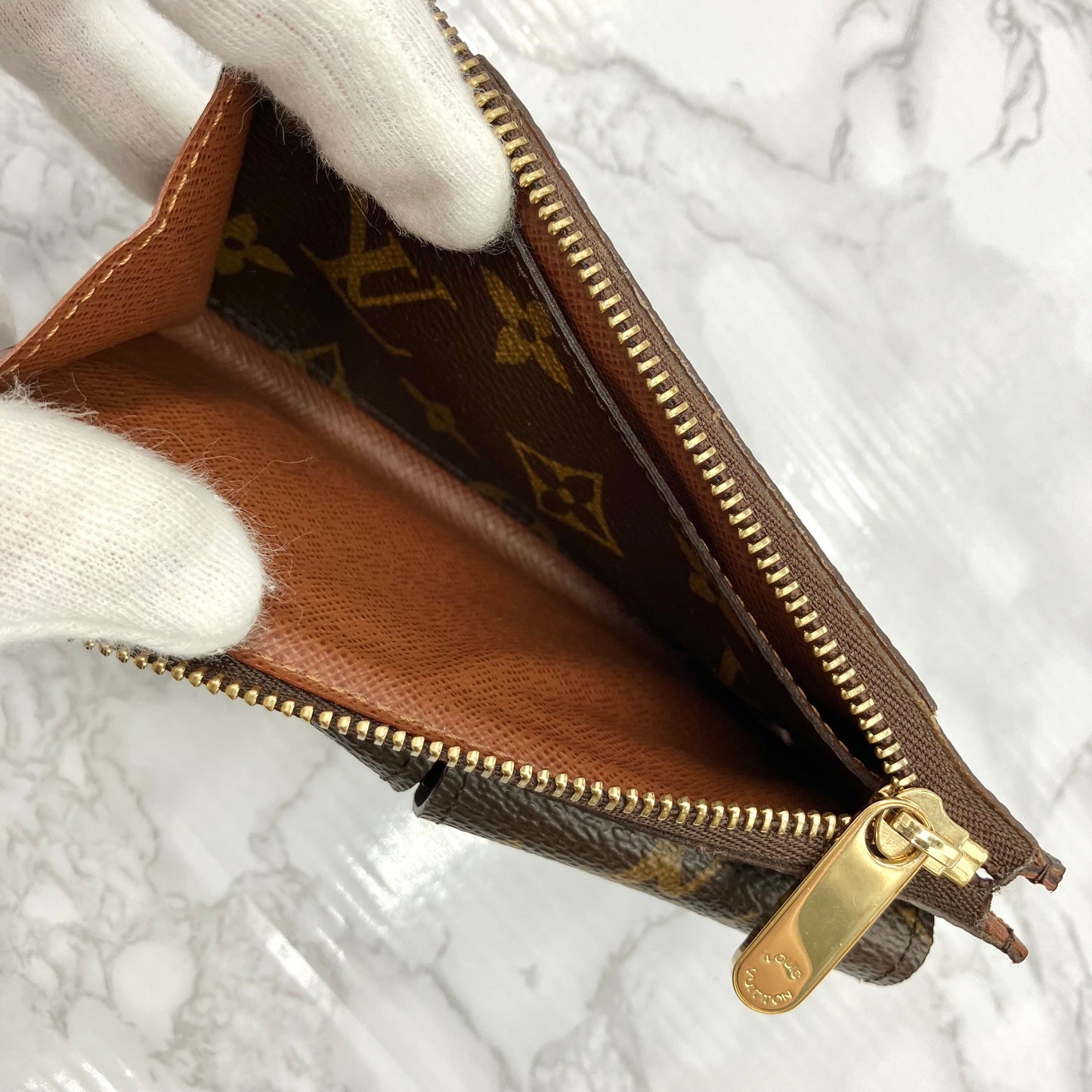 LOUIS VUITTON Monogram Santure Pochette Duo