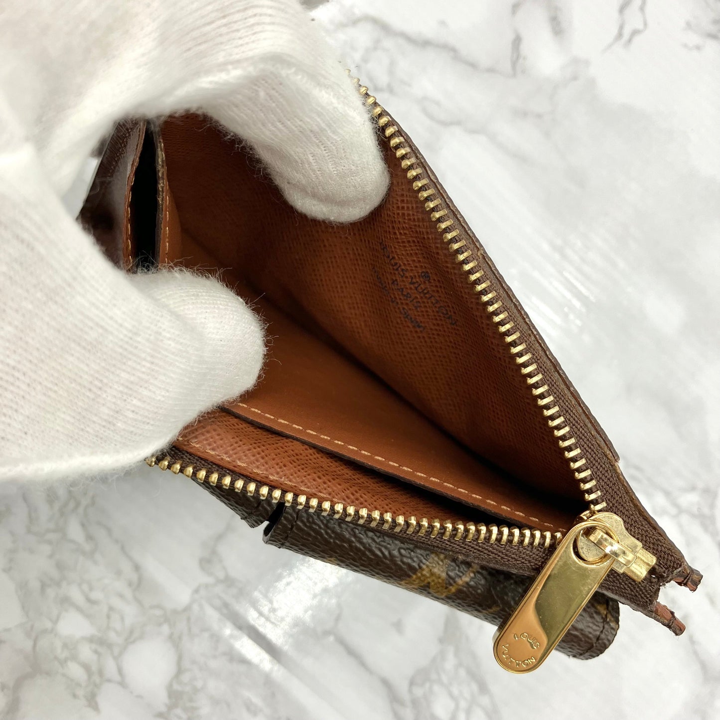 LOUIS VUITTON Monogram Santure Pochette Duo