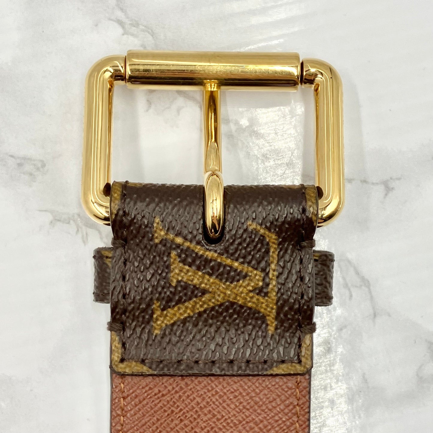 LOUIS VUITTON Monogram Santure Pochette Duo