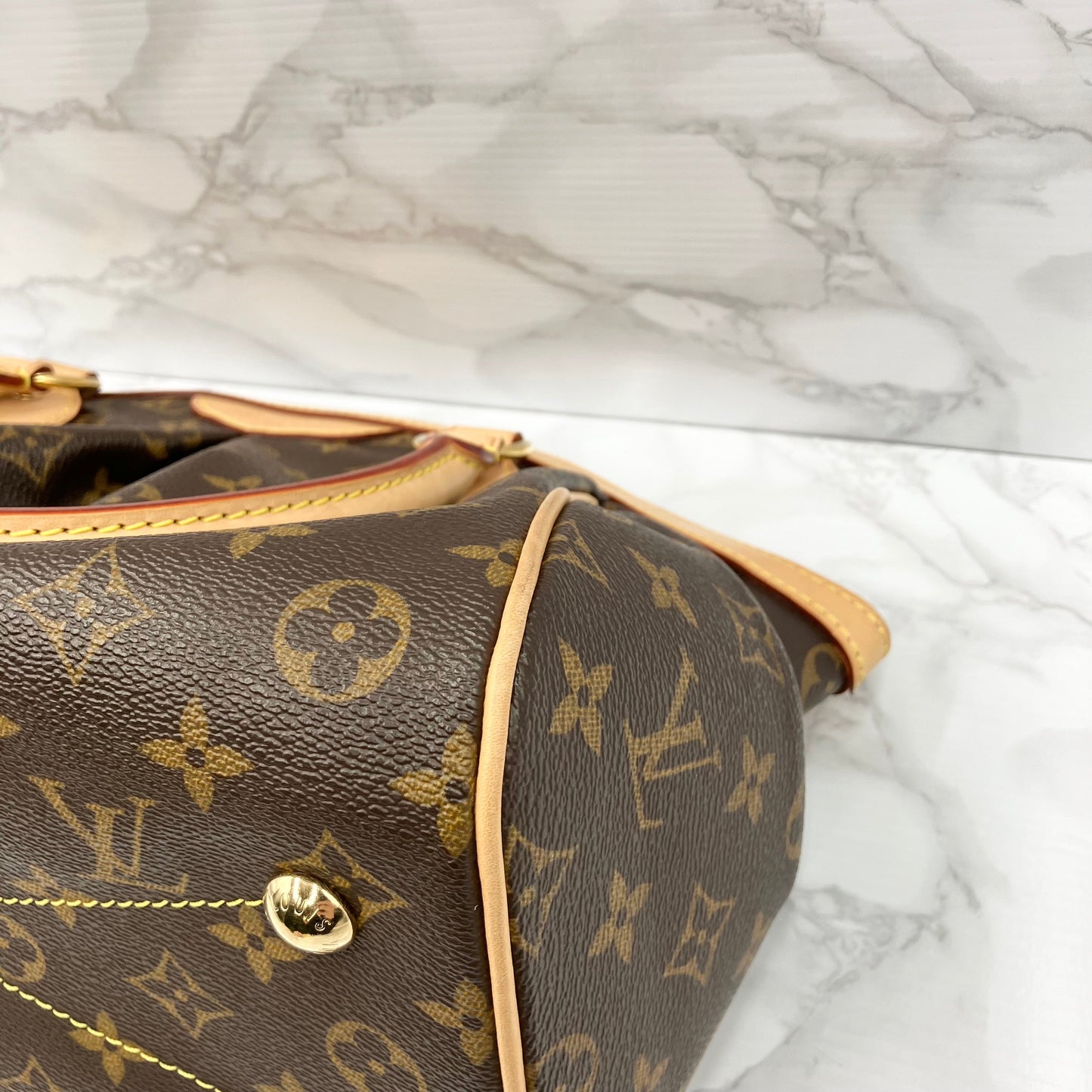 LOUIS VUITTON Monogram Tivoli PM Handbag