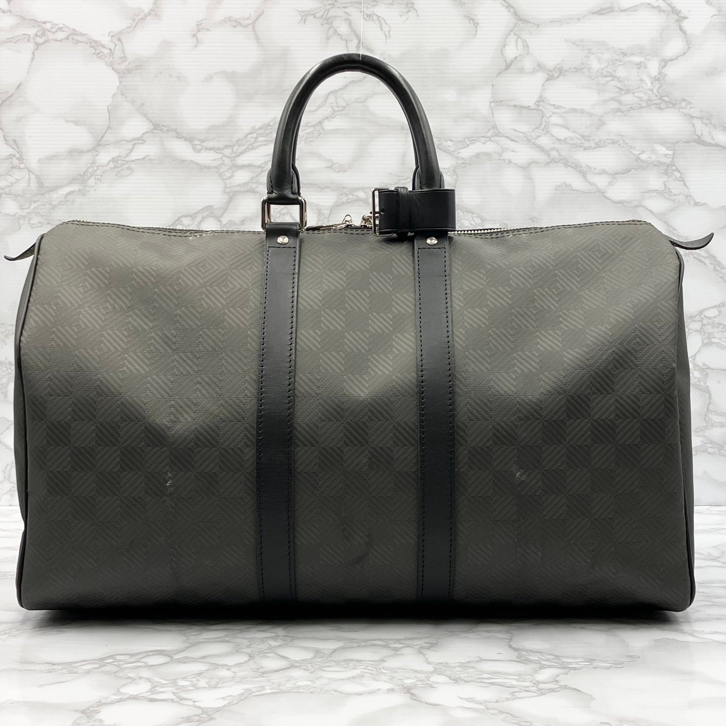 LOUIS VUITTON Keepall 45 Damier Carbon