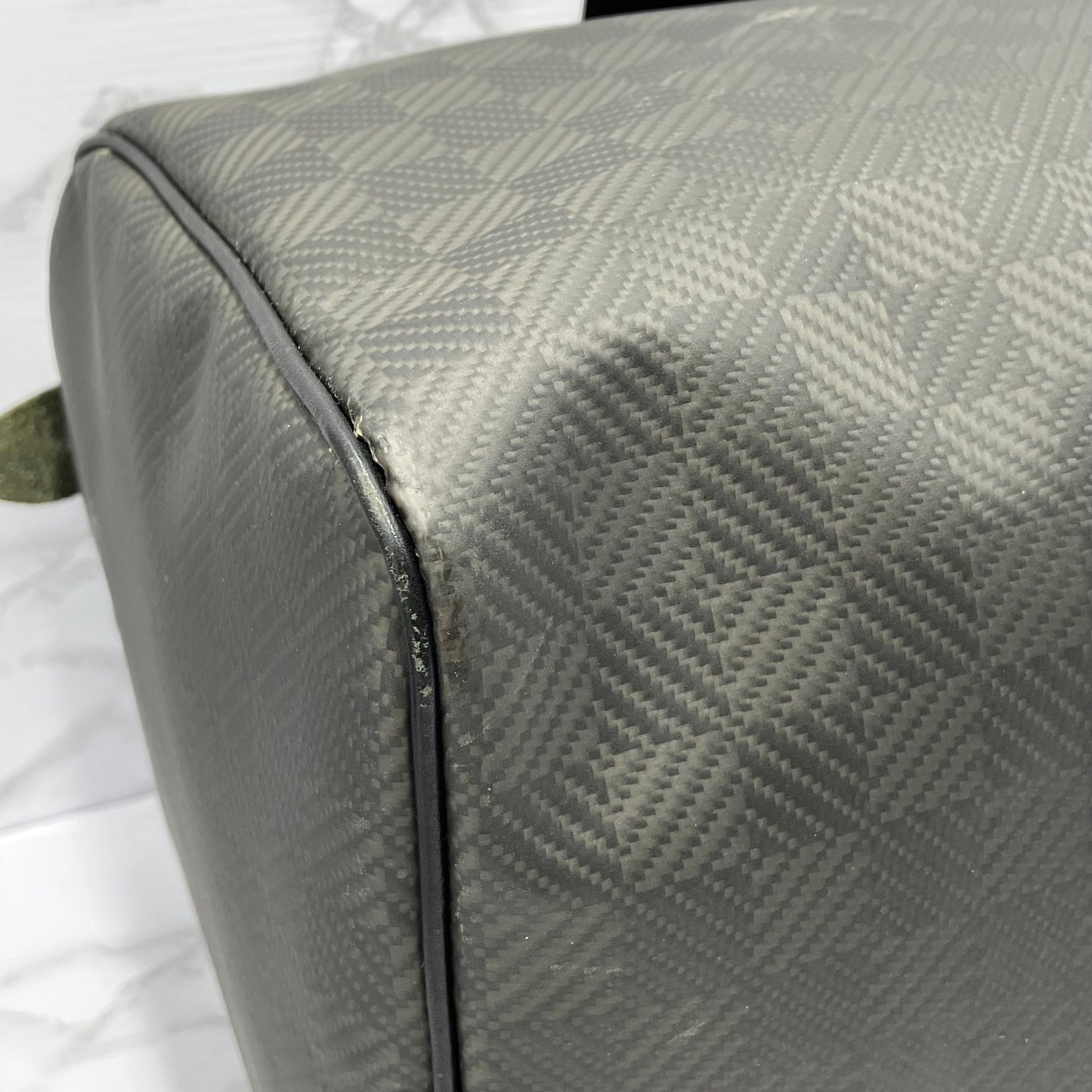 LOUIS VUITTON Keepall 45 Damier Carbon