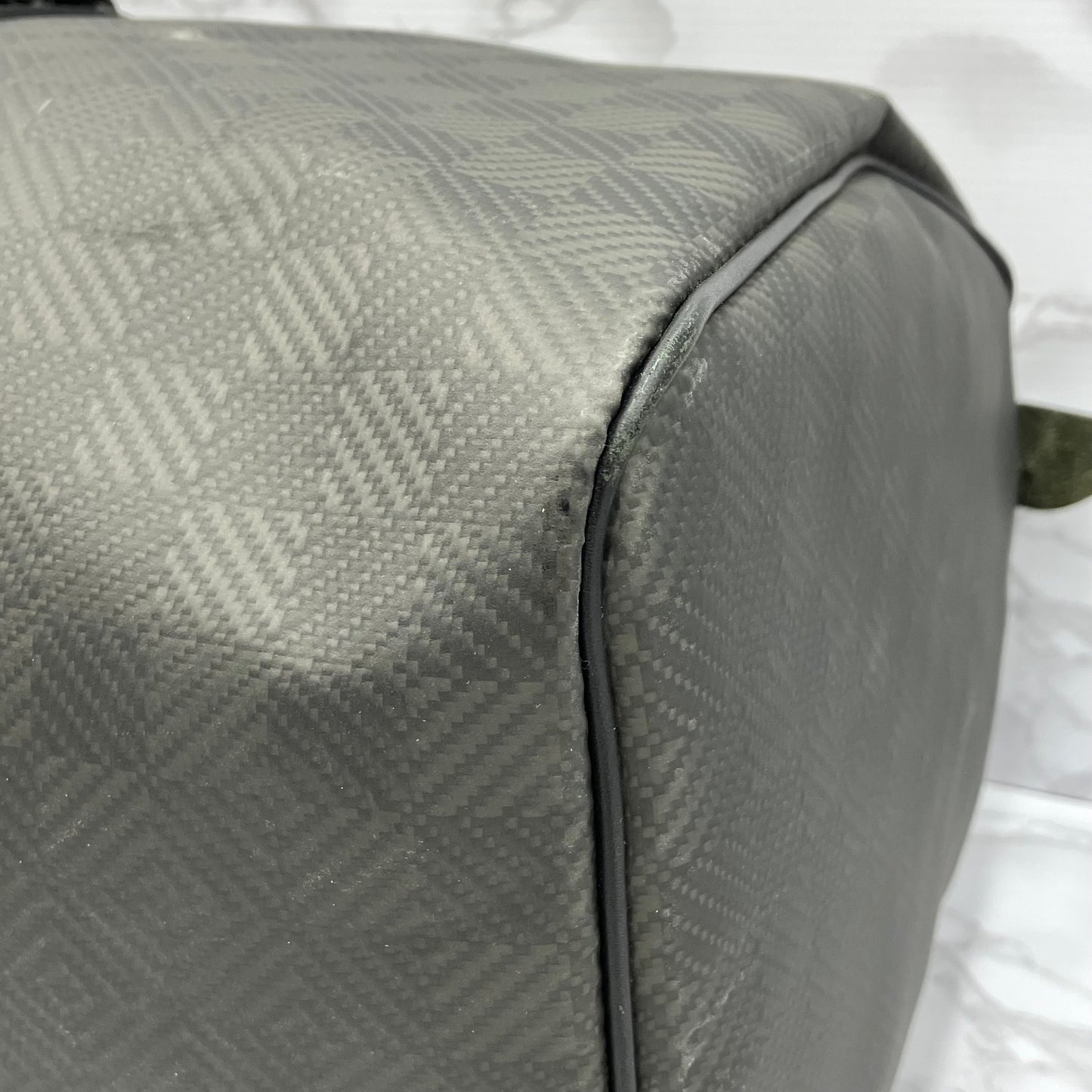 LOUIS VUITTON Keepall 45 Damier Carbon