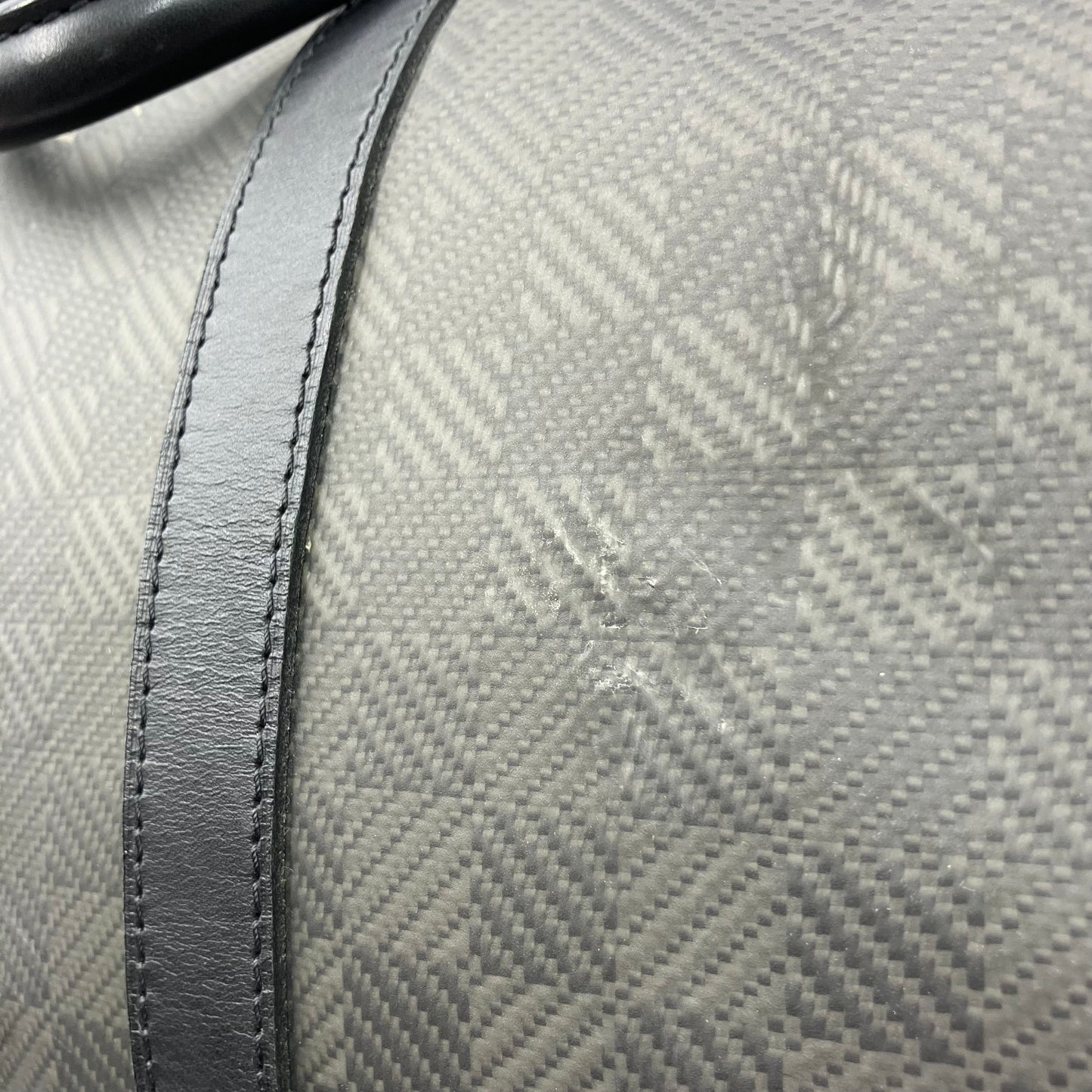 LOUIS VUITTON Keepall 45 Damier Carbon