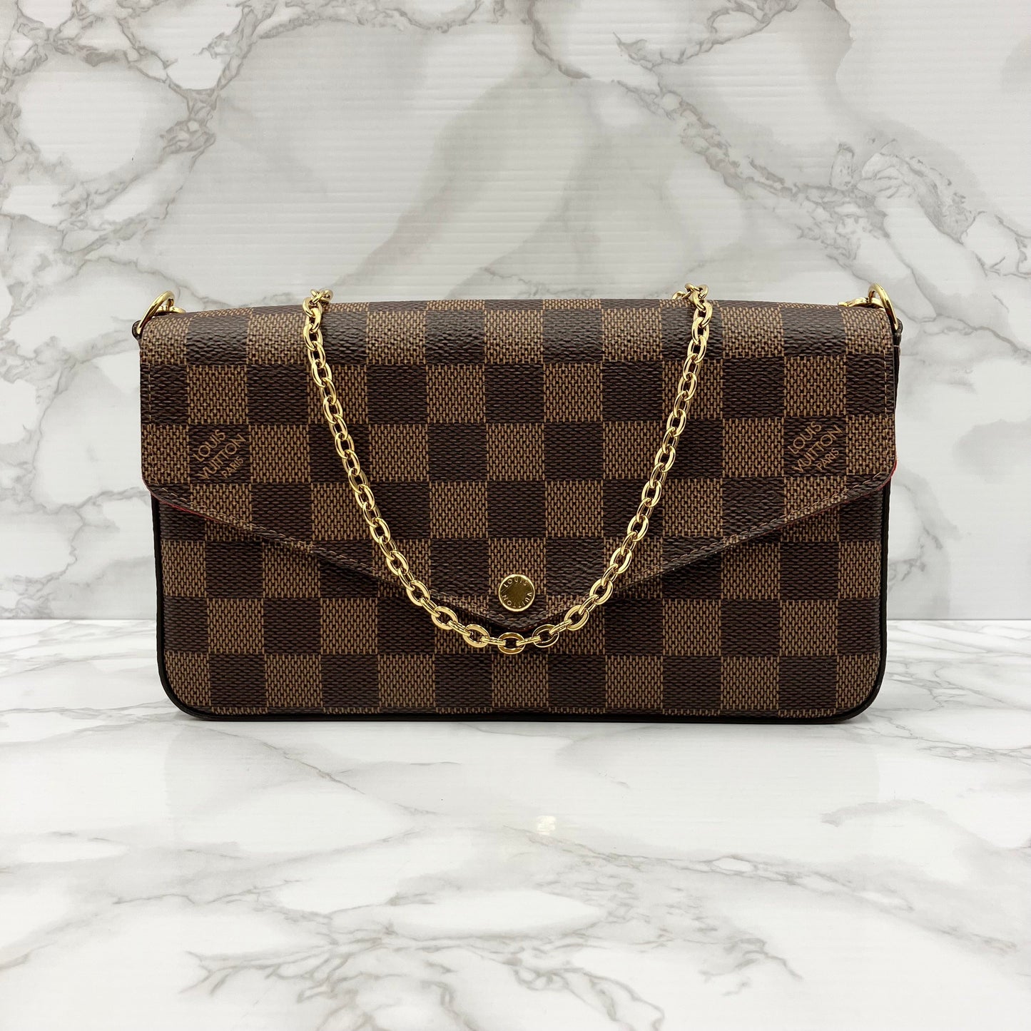LOUIS VUITTON Damier Felicie RFID