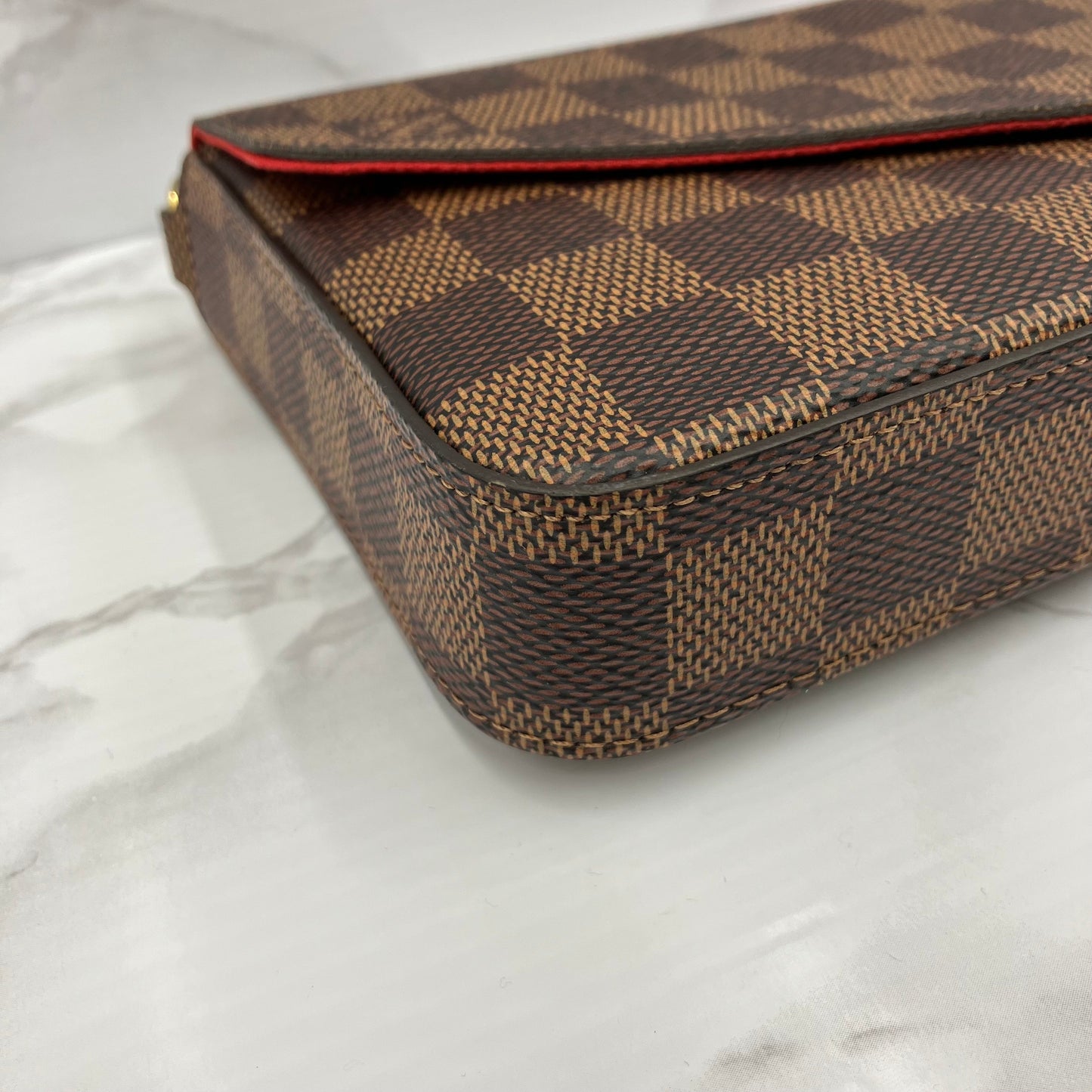LOUIS VUITTON Damier Felicie RFID
