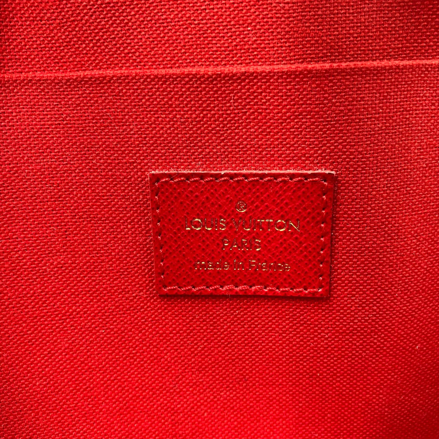 LOUIS VUITTON Damier Felicie RFID