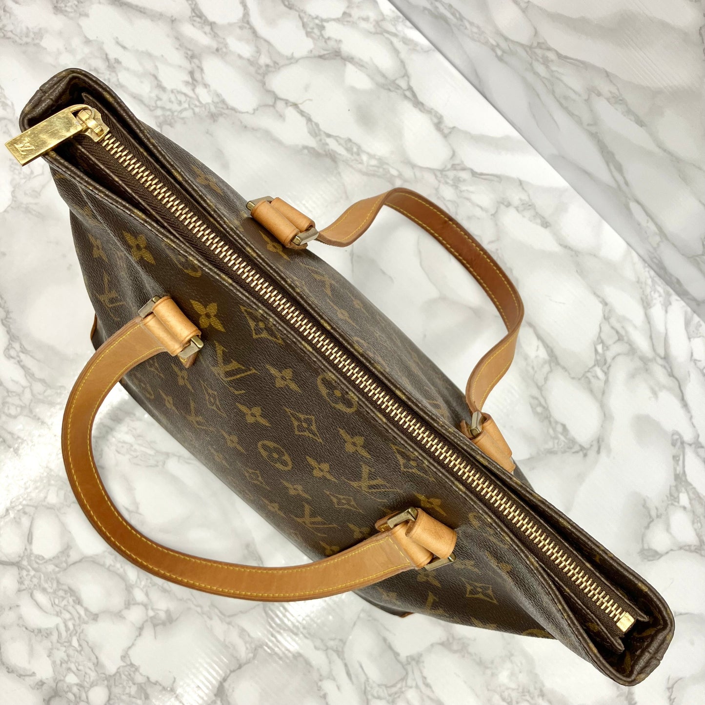LOUIS VUITTON Monogram Cabas Piano