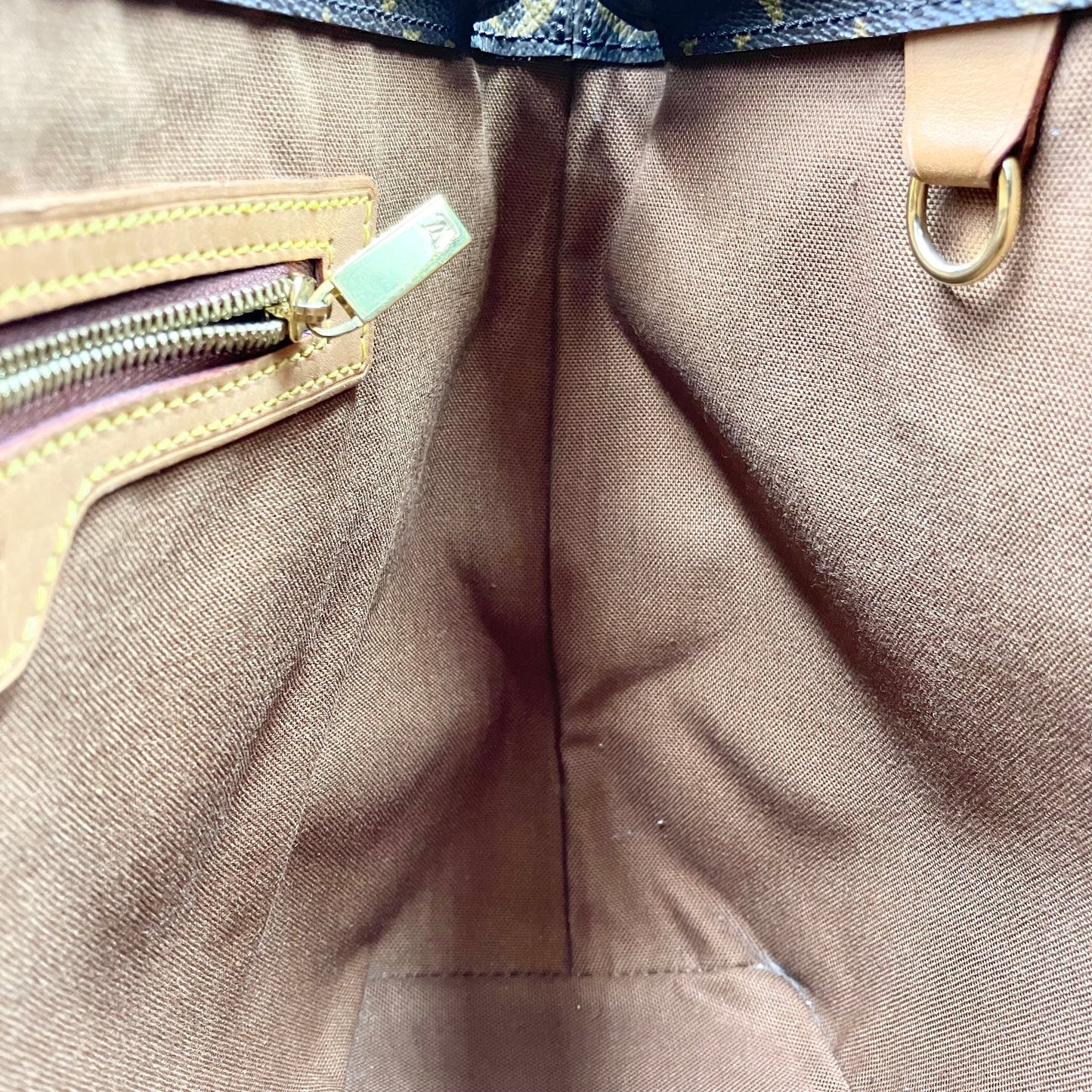 LOUIS VUITTON Monogram Cabas Piano