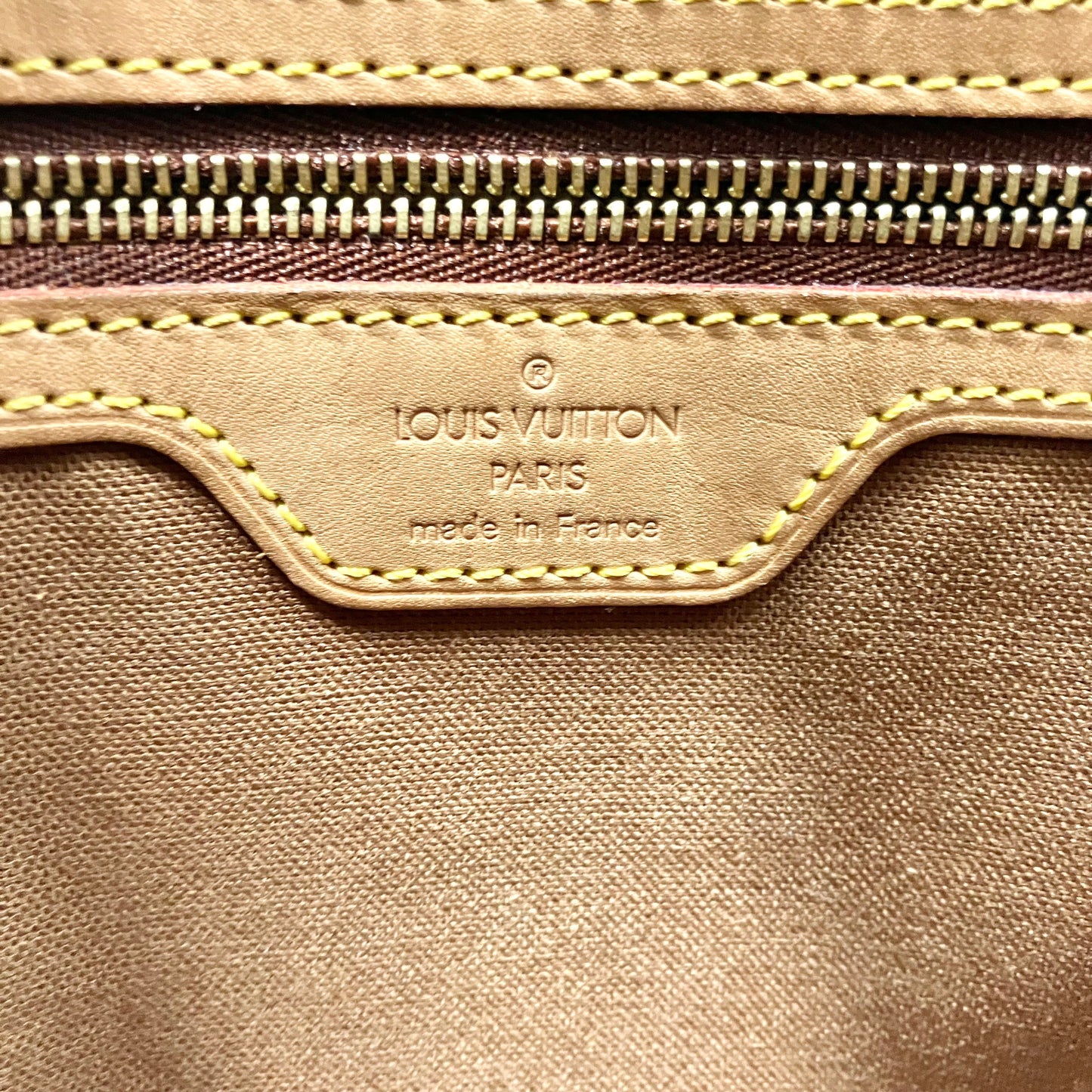 LOUIS VUITTON Monogram Cabas Piano