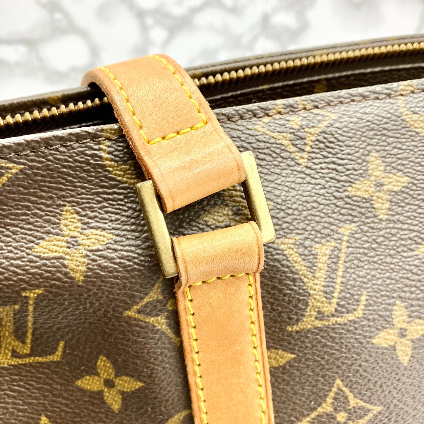 LOUIS VUITTON Monogram Cabas Piano