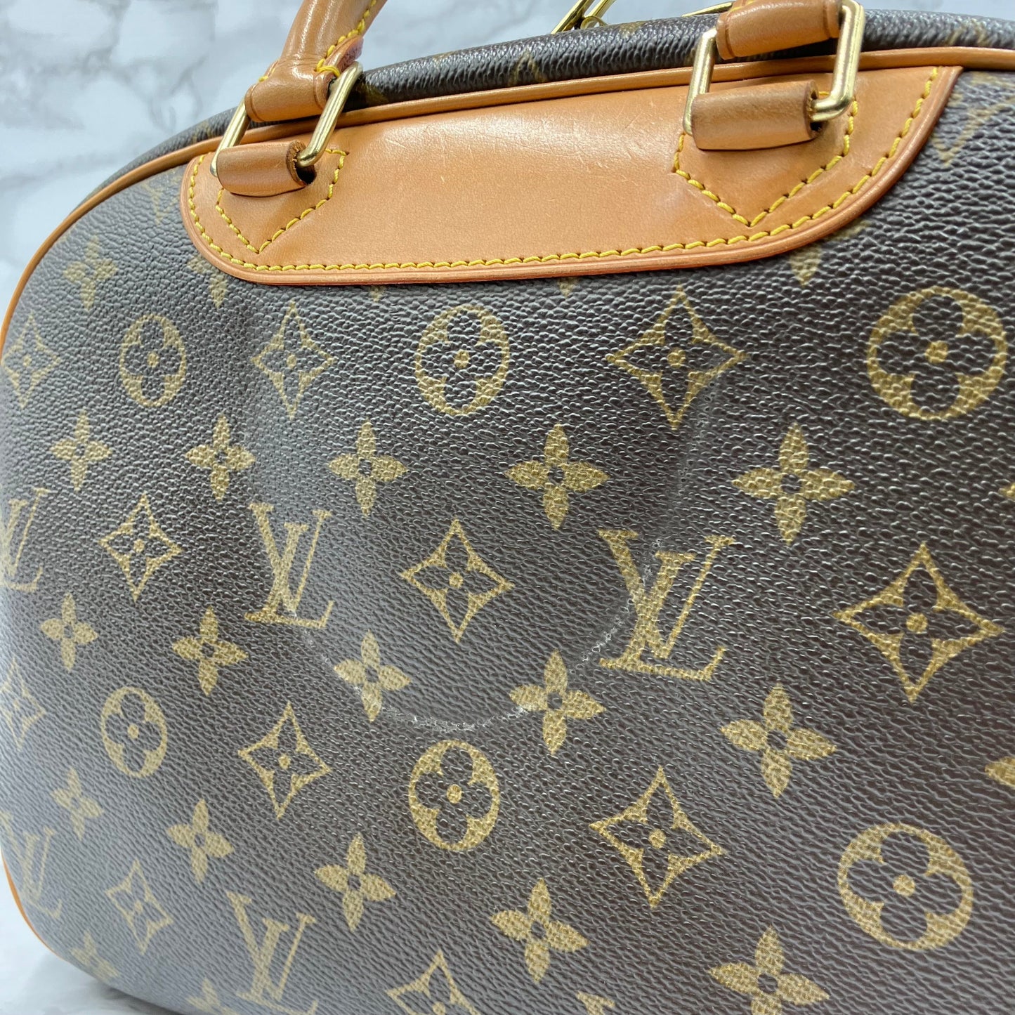 LOUIS VUITTON Monogram Trouville handbag