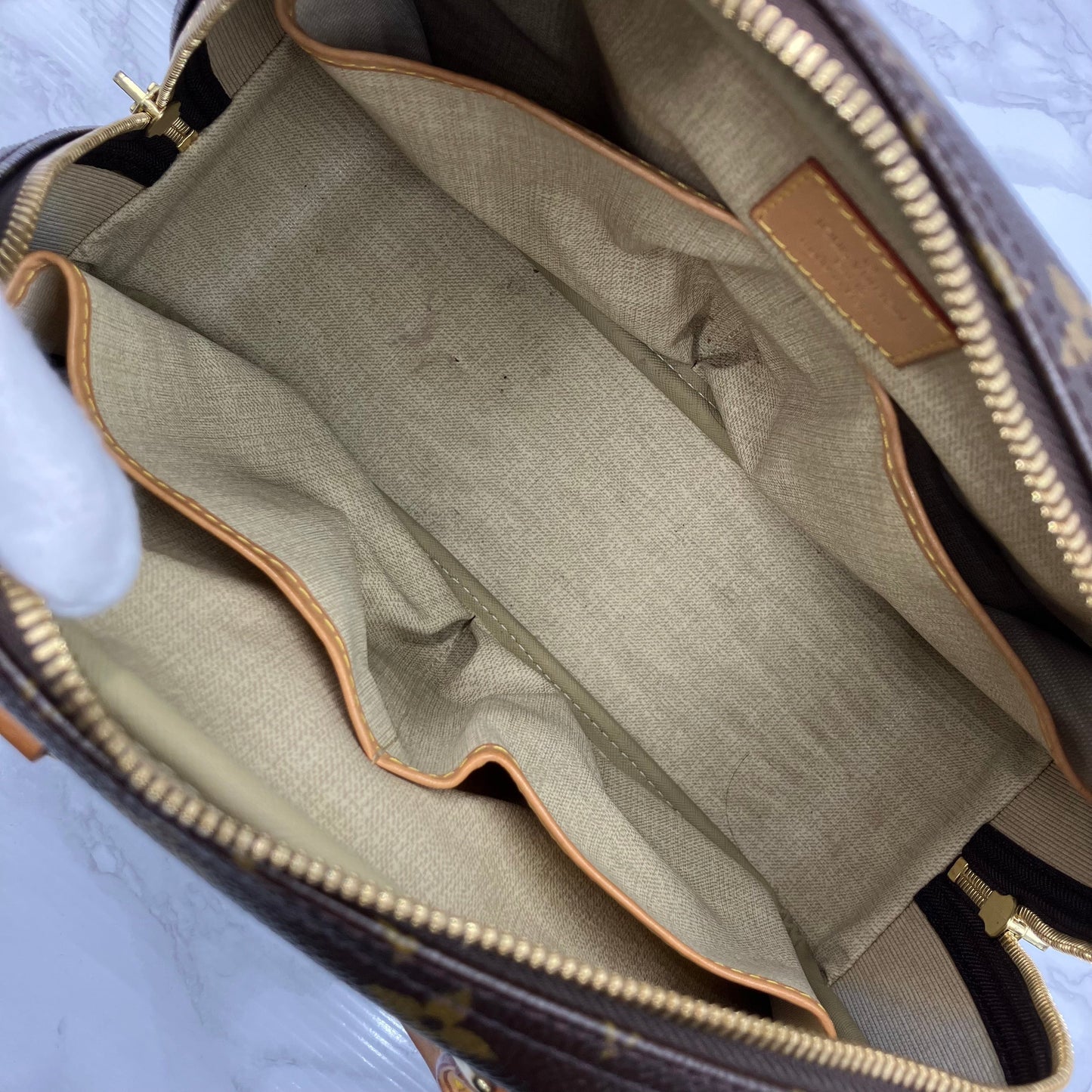 LOUIS VUITTON Monogram Trouville handbag