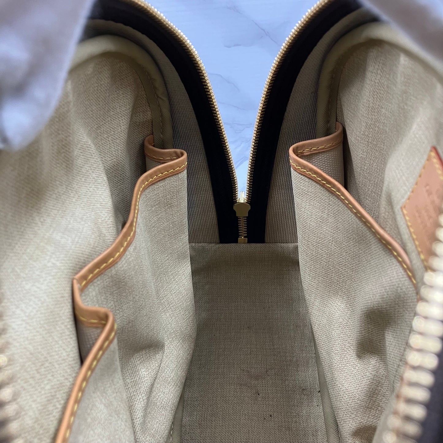 LOUIS VUITTON Monogram Trouville handbag