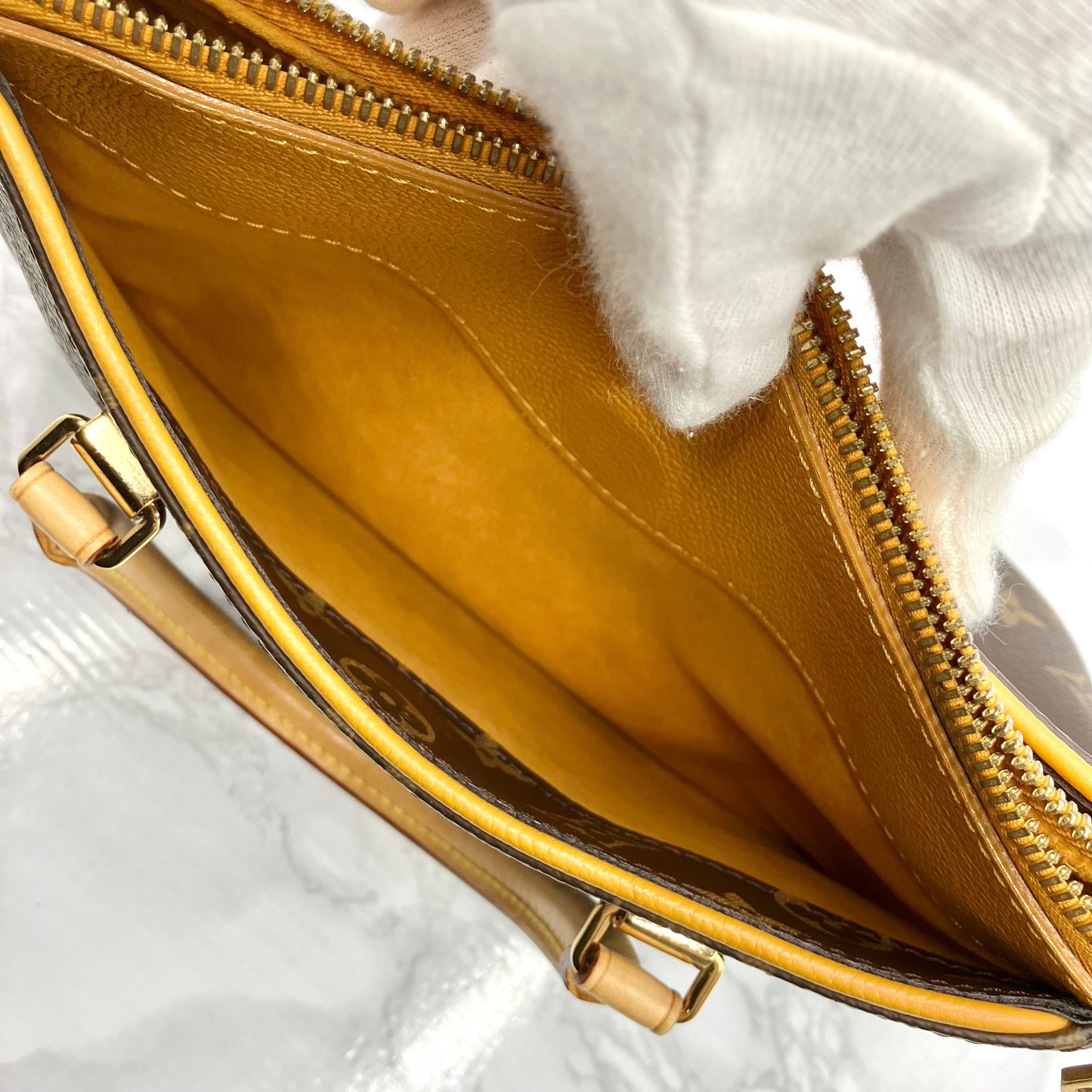 LOUIS VUITTON Monogram palace BB