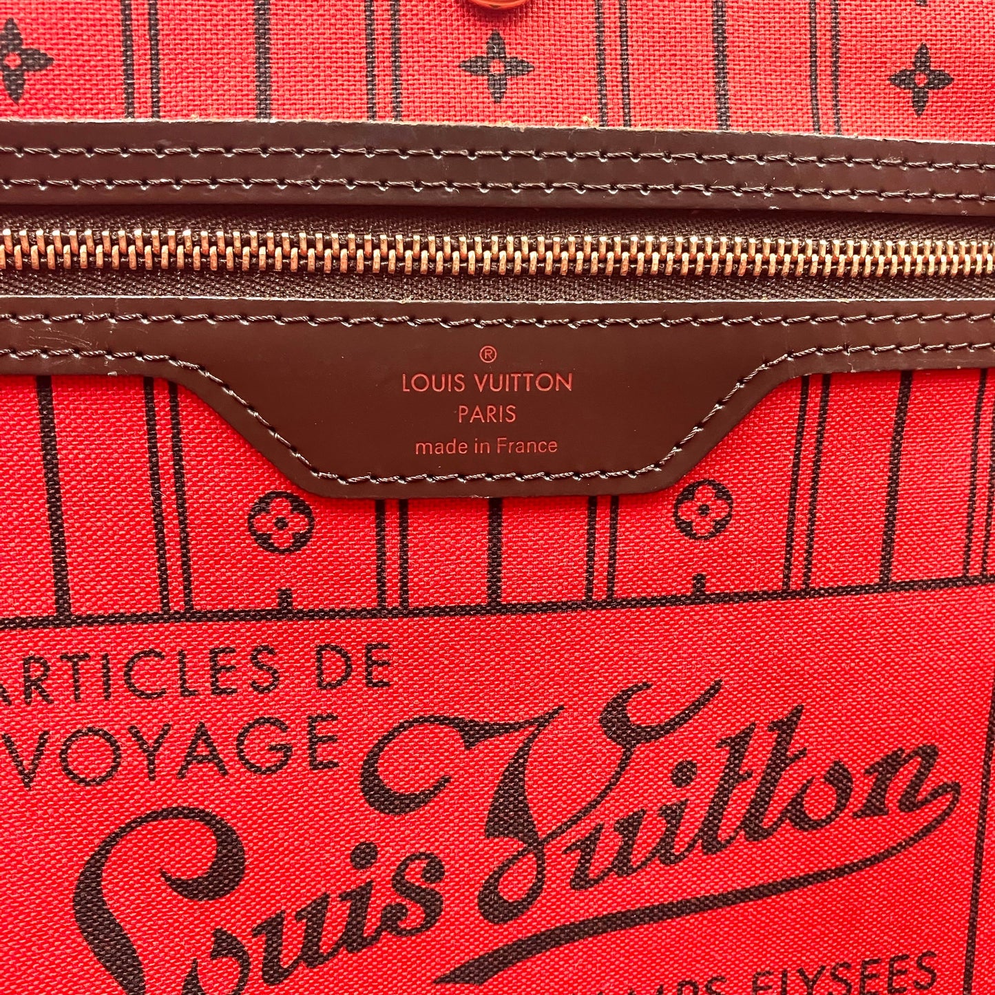 LOUIS VUITTON Damier Neverfull MM
