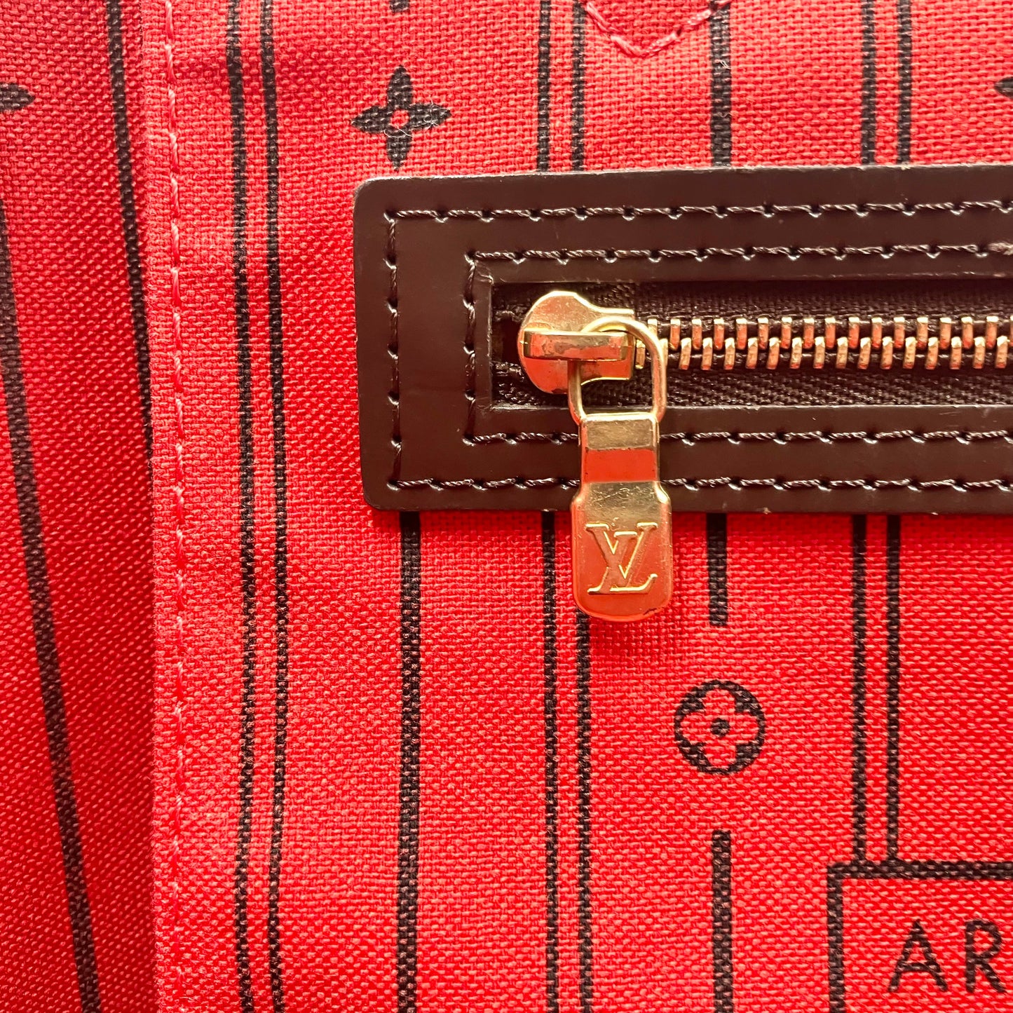 LOUIS VUITTON Damier Neverfull MM
