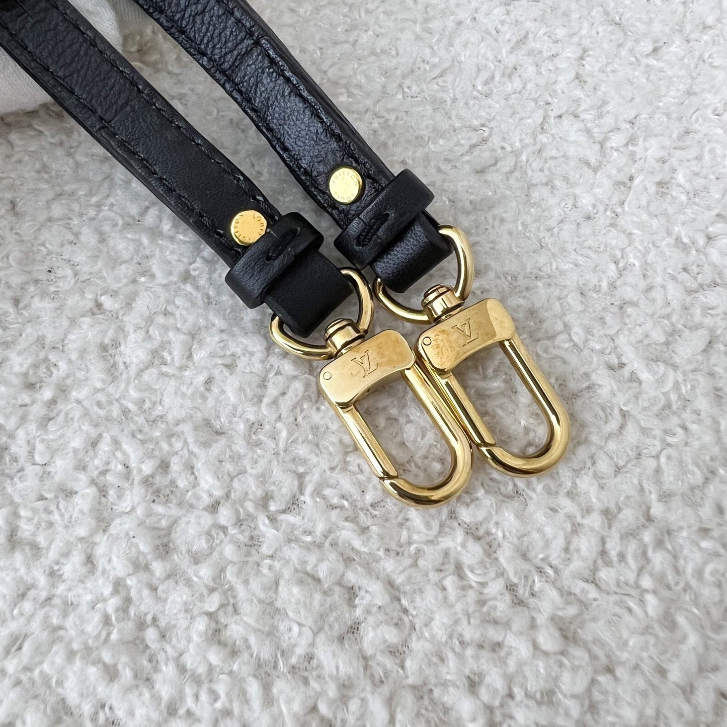 LV Mini Palm Springs Backpack in Monogram Canvas GHW