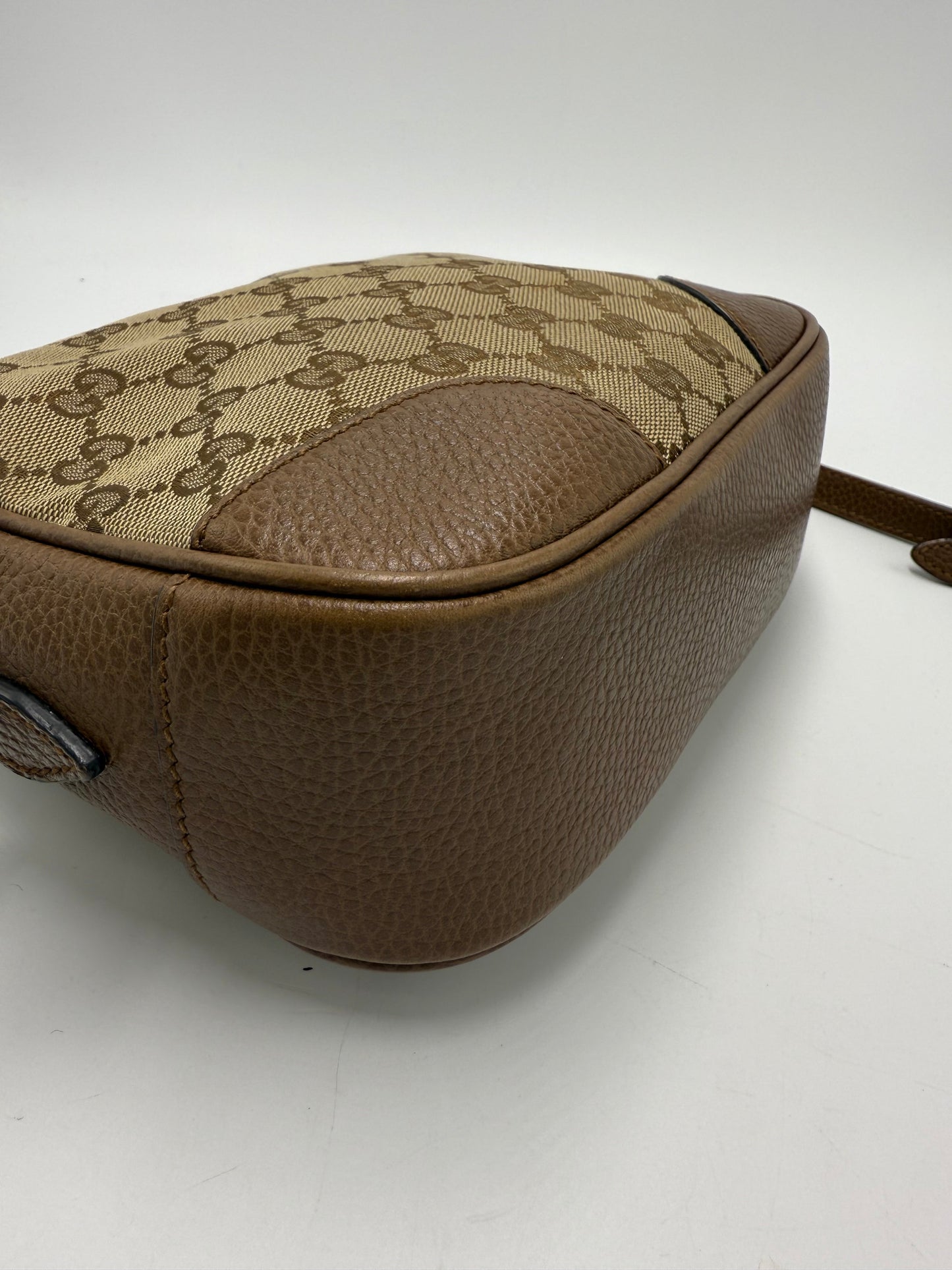Gucci Bree GG Mini Messenger Crossbody Luxury Designer Handbag