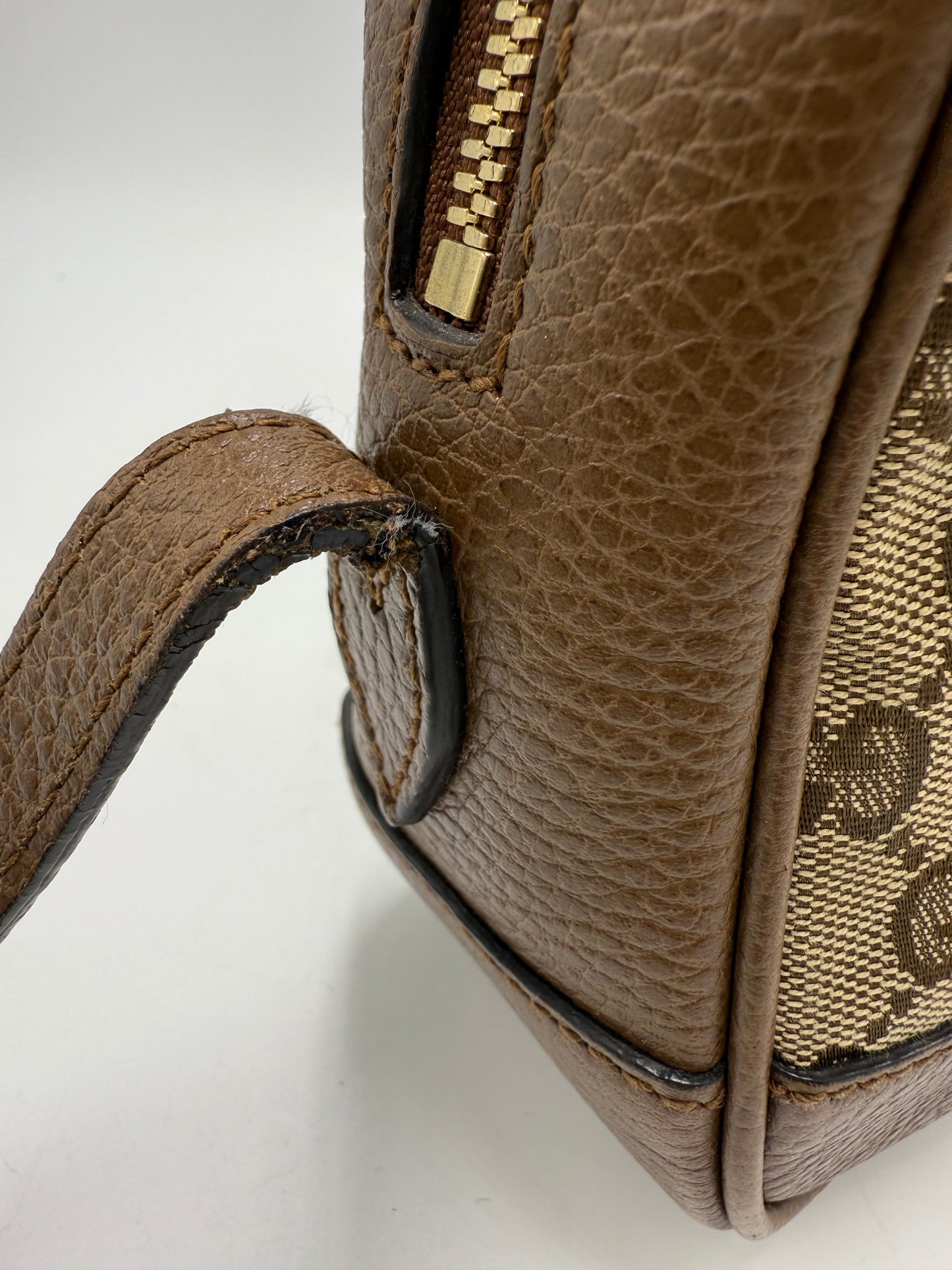 Gucci Bree GG Mini Messenger Crossbody Luxury Designer Handbag
