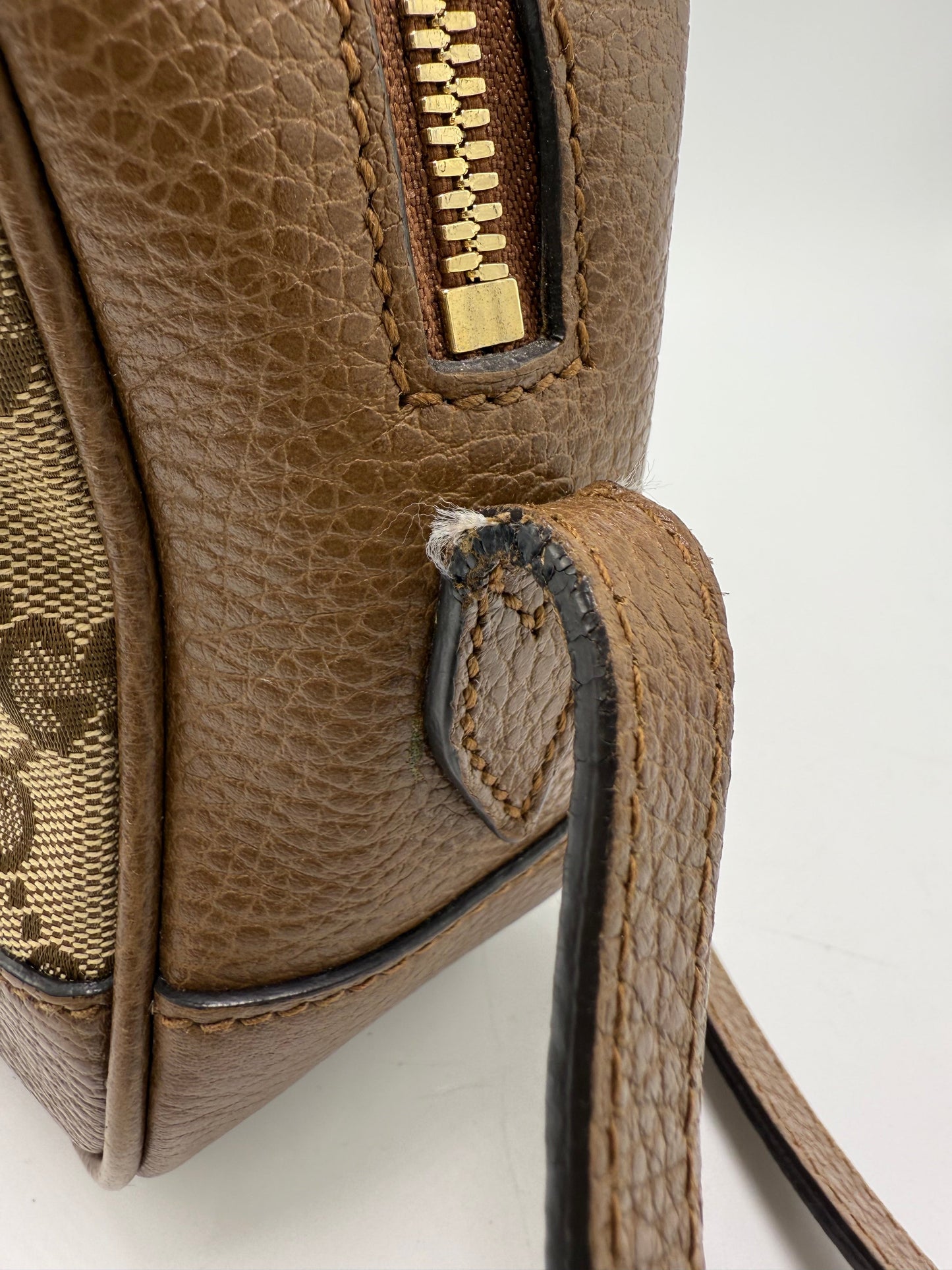 Gucci Bree GG Mini Messenger Crossbody Luxury Designer Handbag