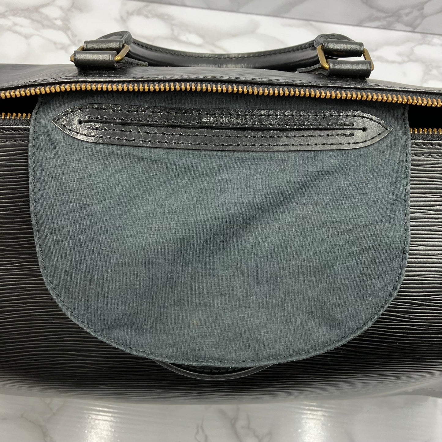 LOUIS VUITTON Epi Speedy 35