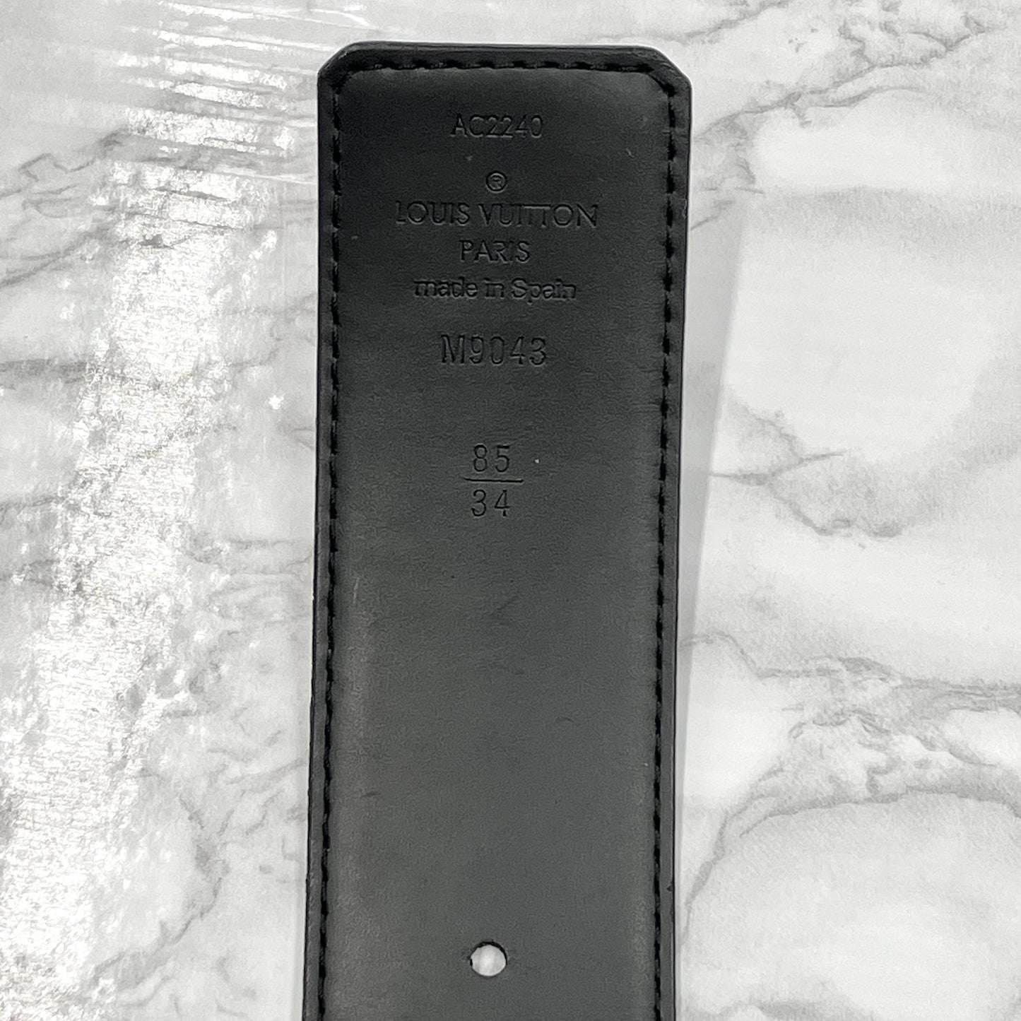 LOUIS VUITTON Eclipse Belt