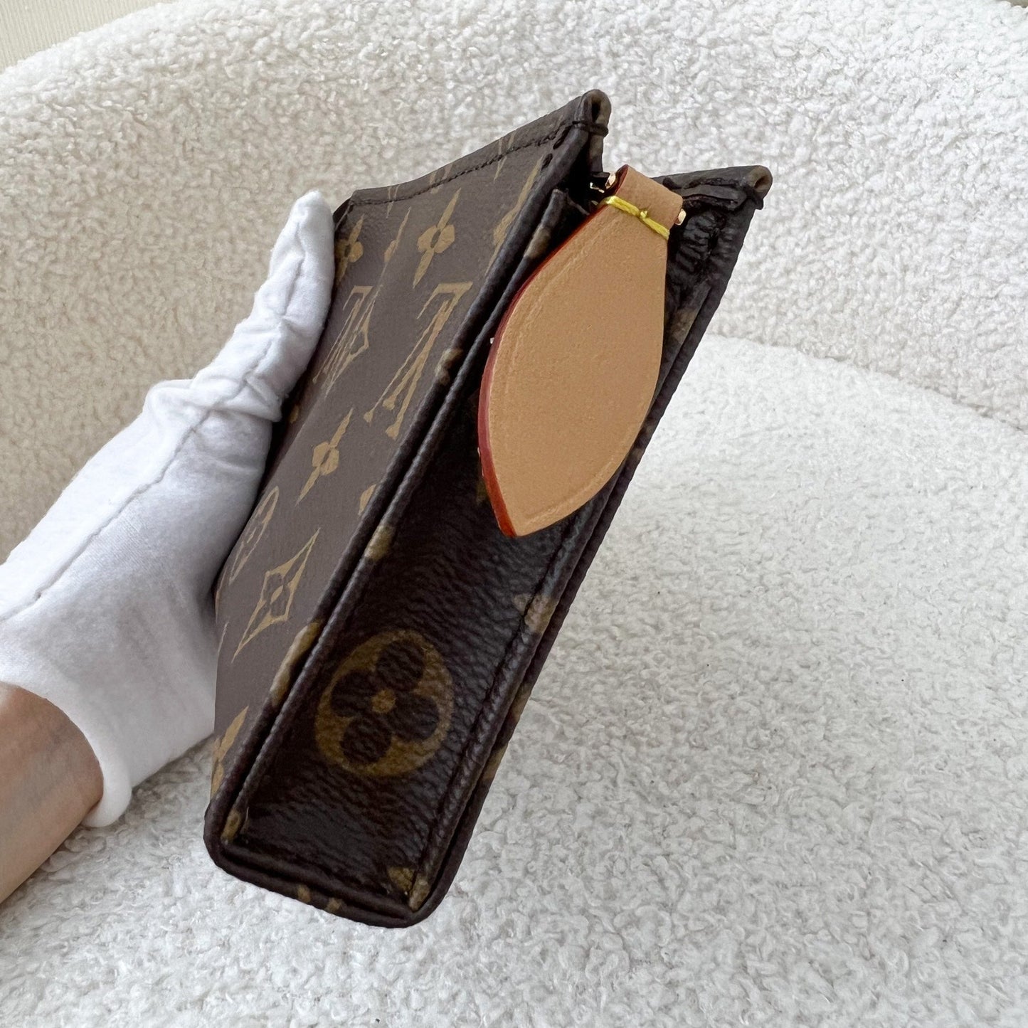LV Toiletry Pouch on Chain in Monogram Canvas GHW