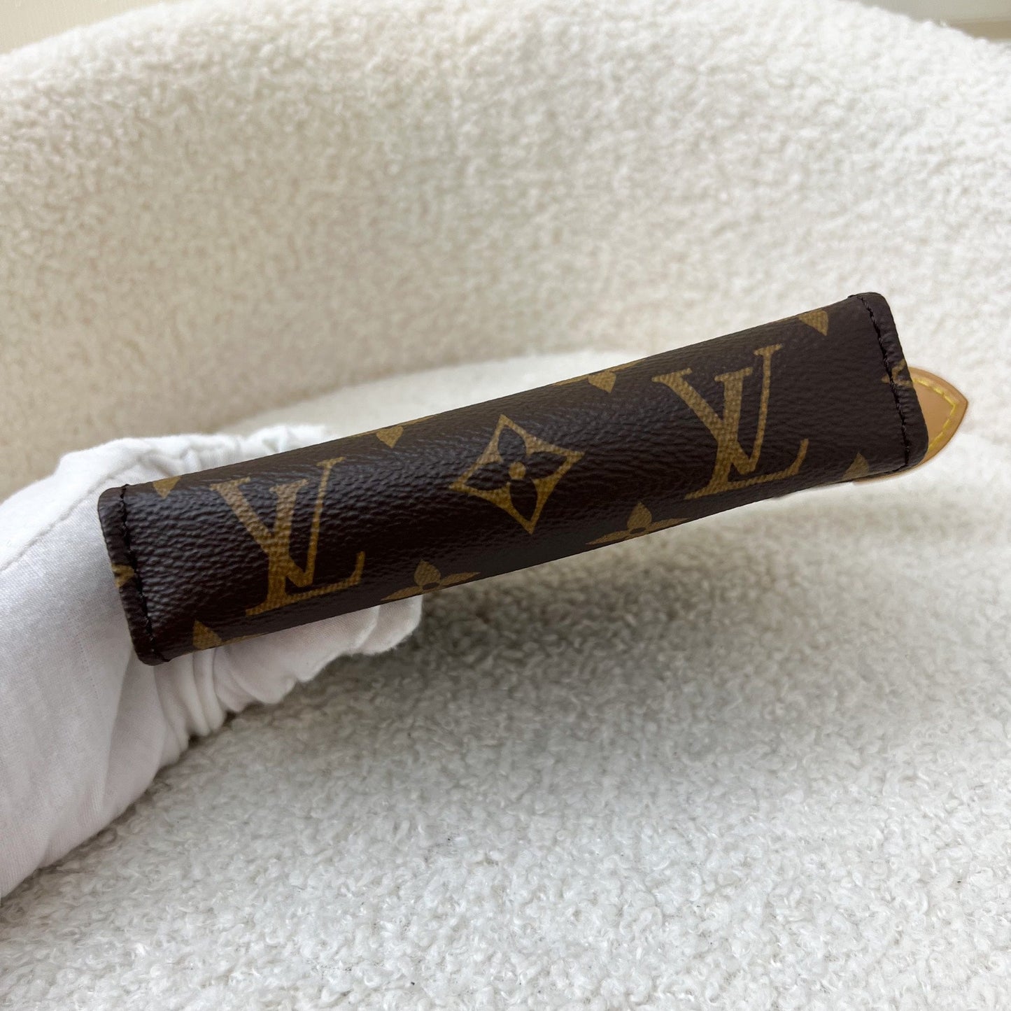 LV Toiletry Pouch on Chain in Monogram Canvas GHW