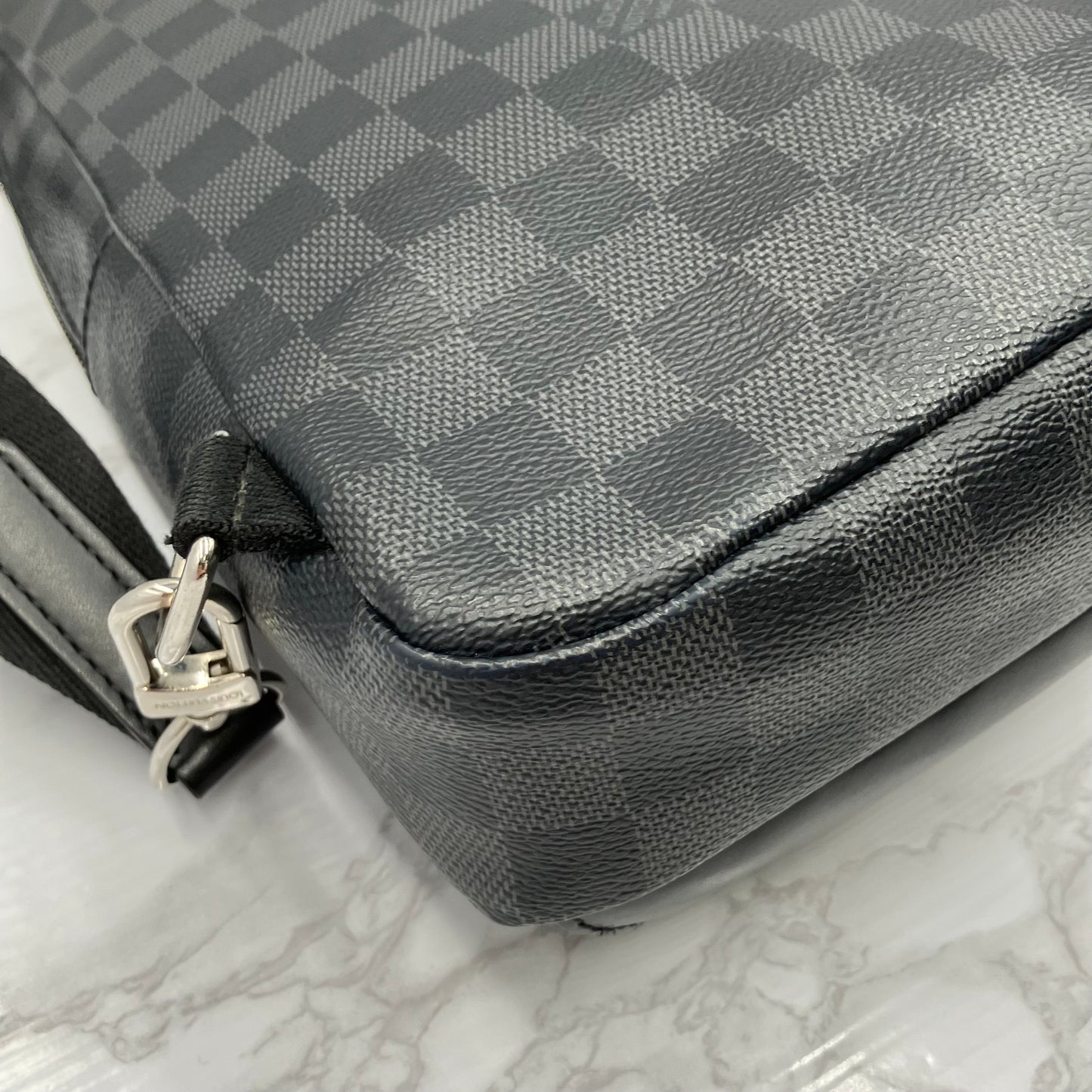 LOUIS VUITTON Graphite Avenue Sling Bag