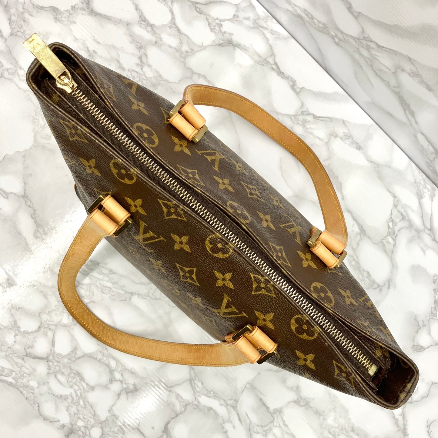 LOUIS VUITTON Monogram Cabas Piano