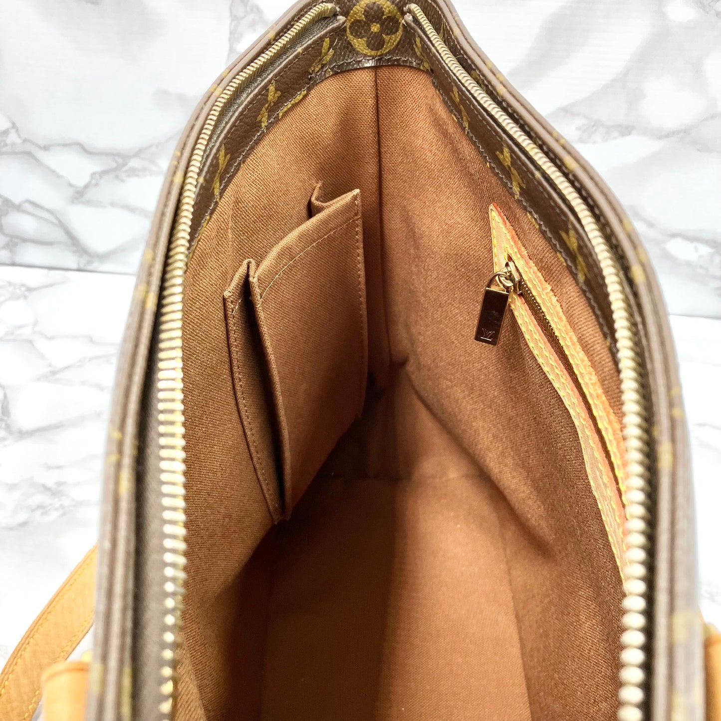 LOUIS VUITTON Monogram Cabas Piano