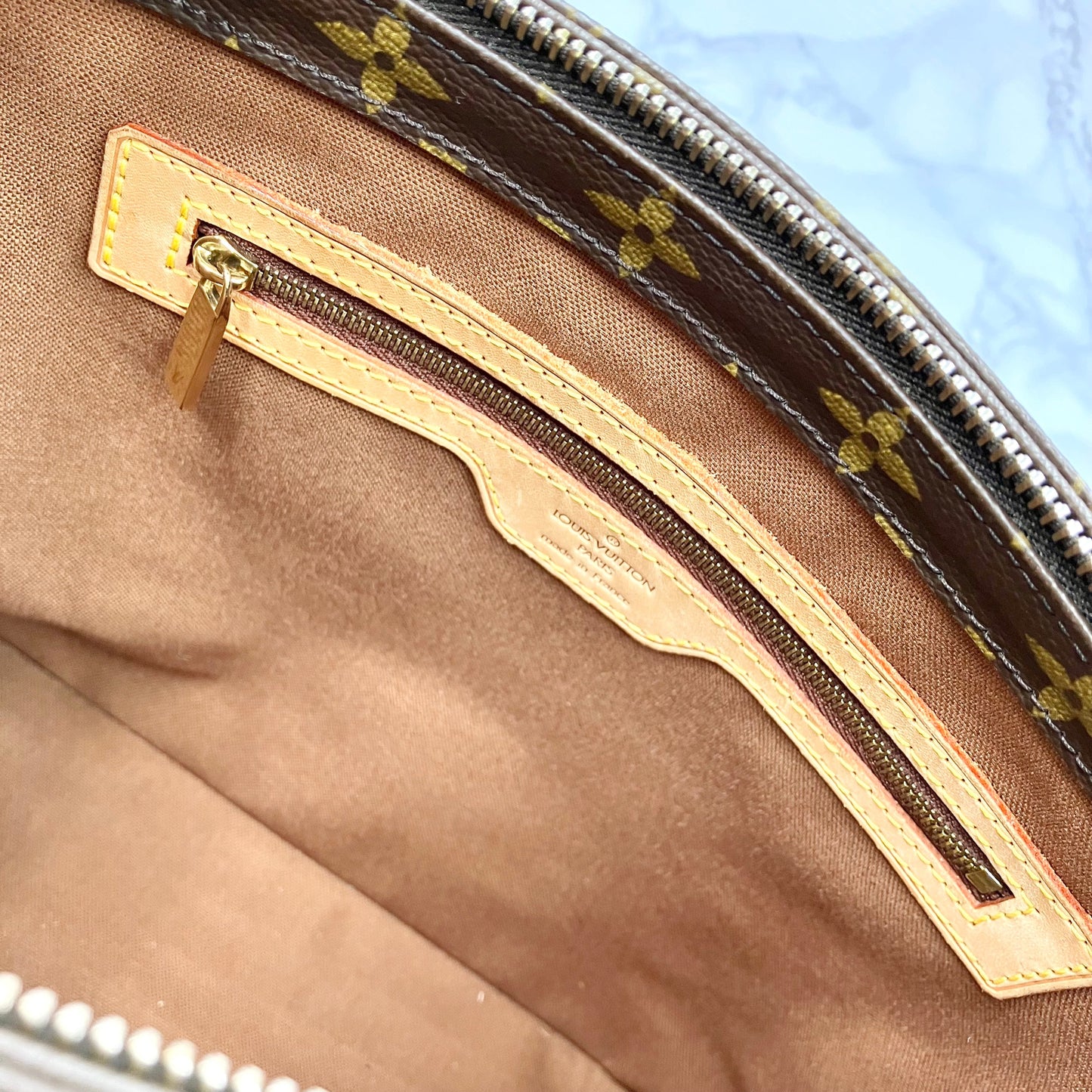 LOUIS VUITTON Monogram Cabas Piano