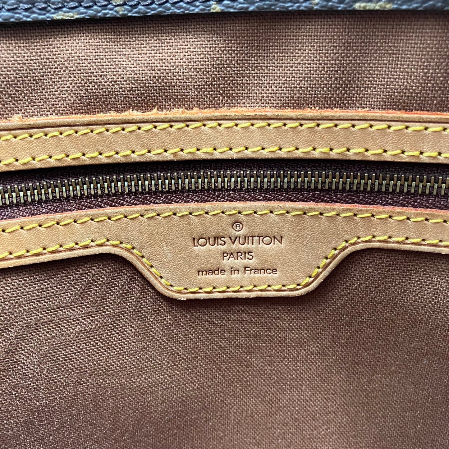 LOUIS VUITTON Monogram Cabas Piano