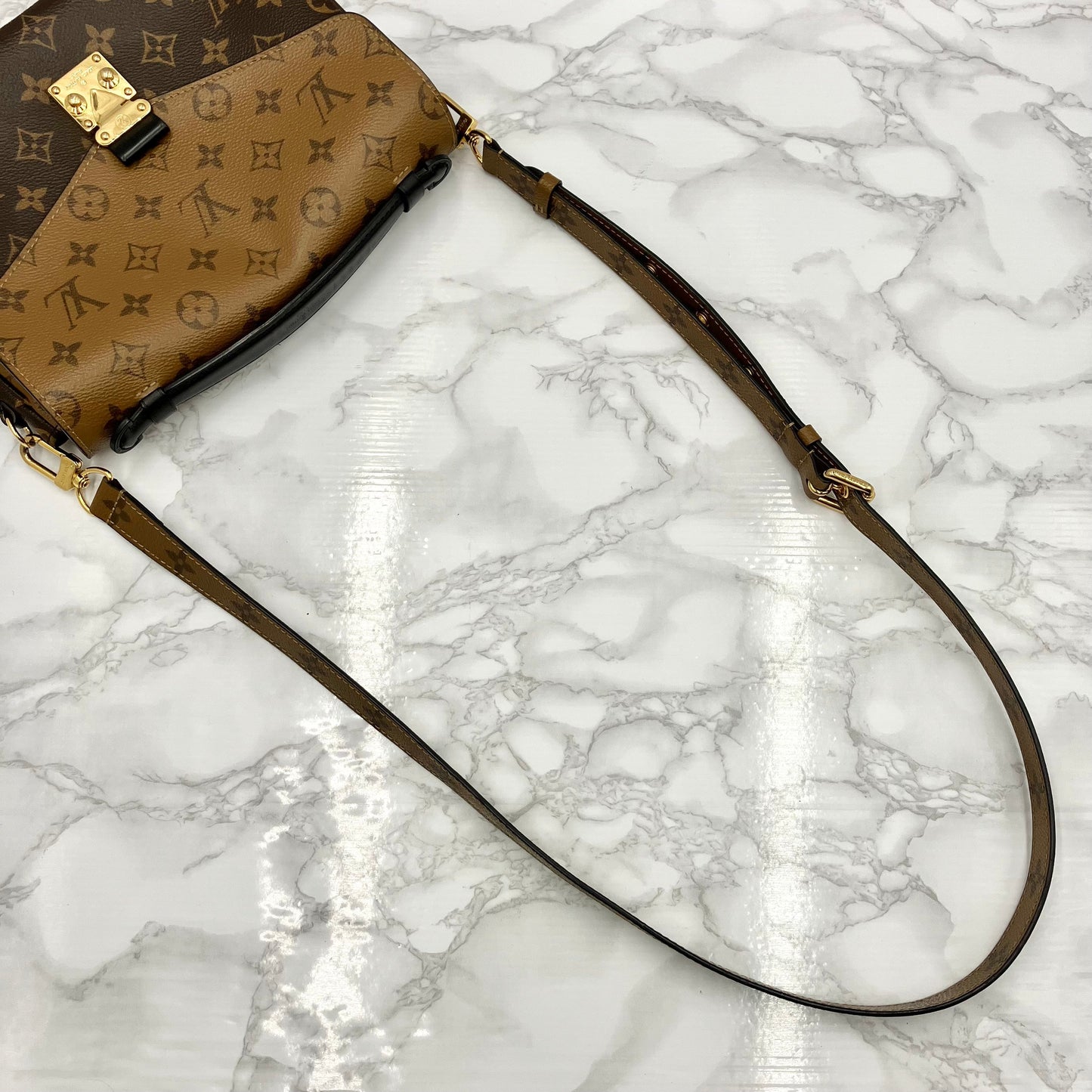 LOUIS VUITTON Monogram Reverse Metis
