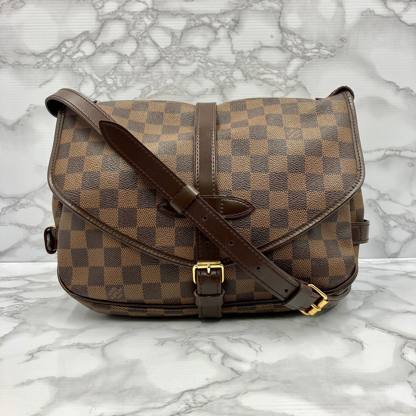 LOUIS VUITTON Damier Saumur special order