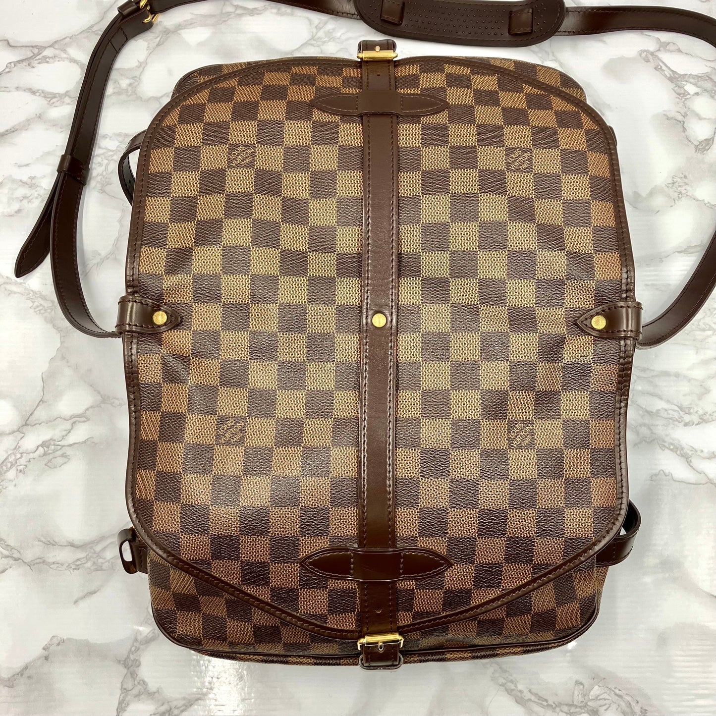 LOUIS VUITTON Damier Saumur special order