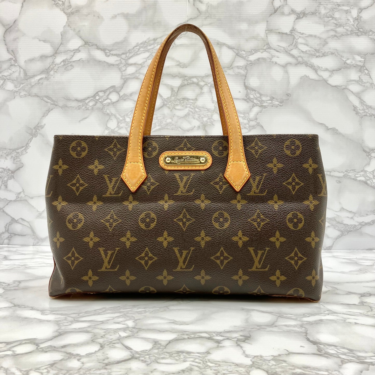 LOUIS VUITTON Monogram Wilshire PM