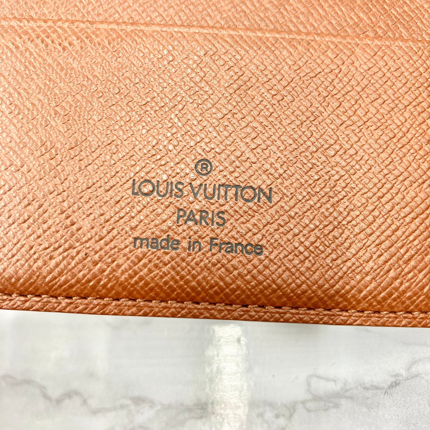 LOUIS VUITTON Monogram passport case
