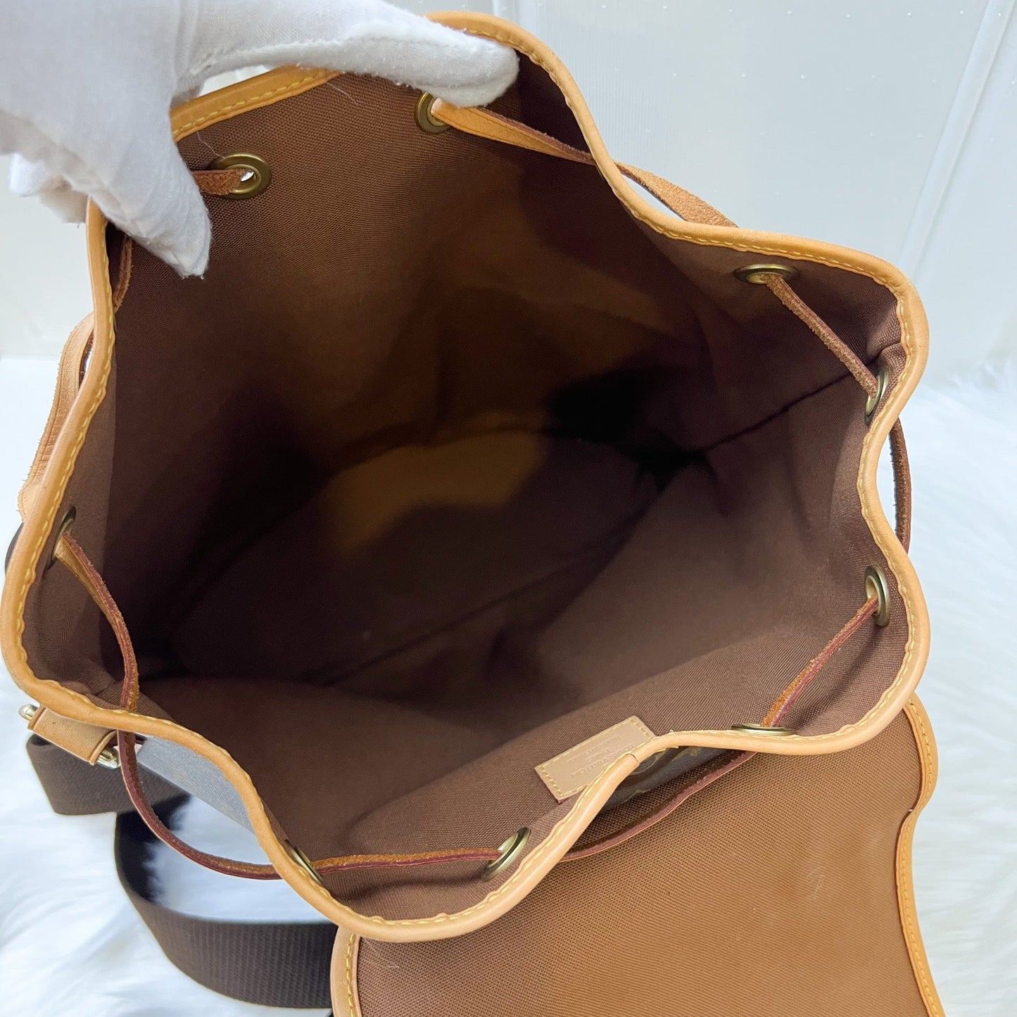 LV Sac A Dos Bosphore Large Backpack in Monogram Canvas and GHW