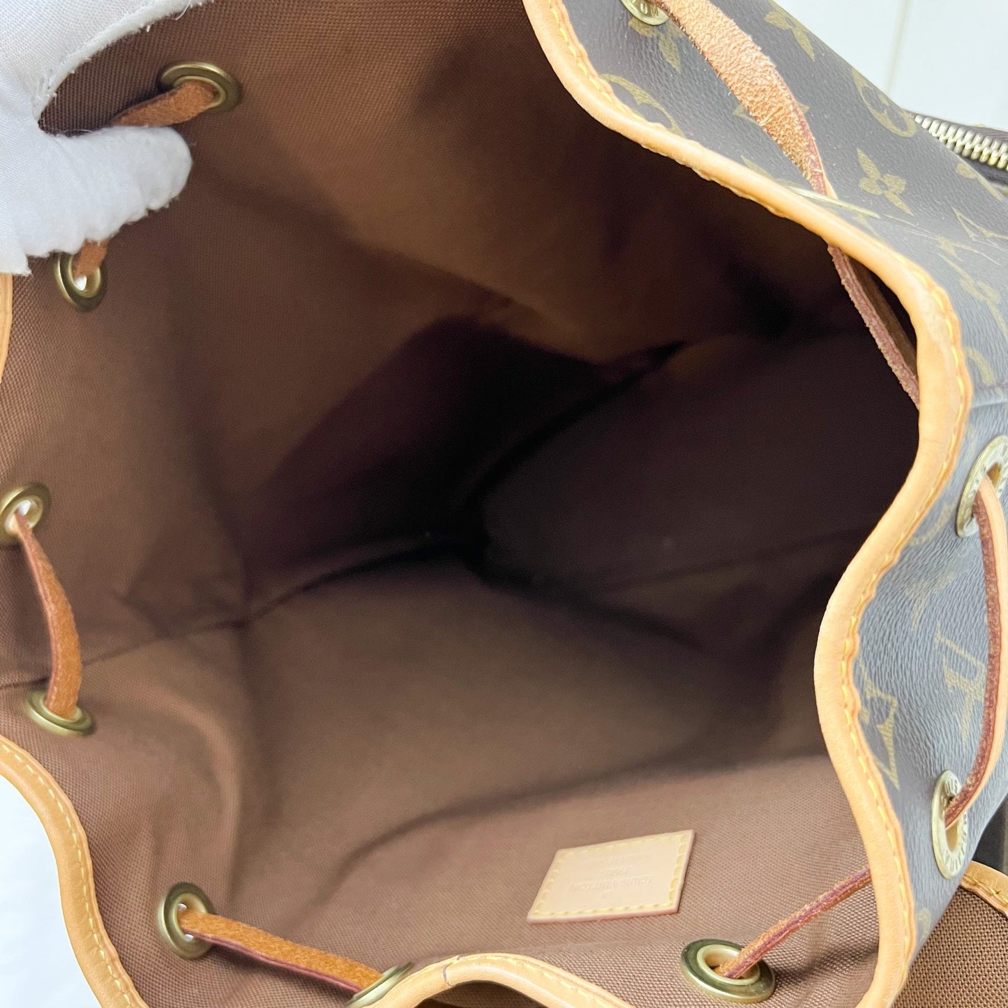 LV Sac A Dos Bosphore Large Backpack in Monogram Canvas and GHW
