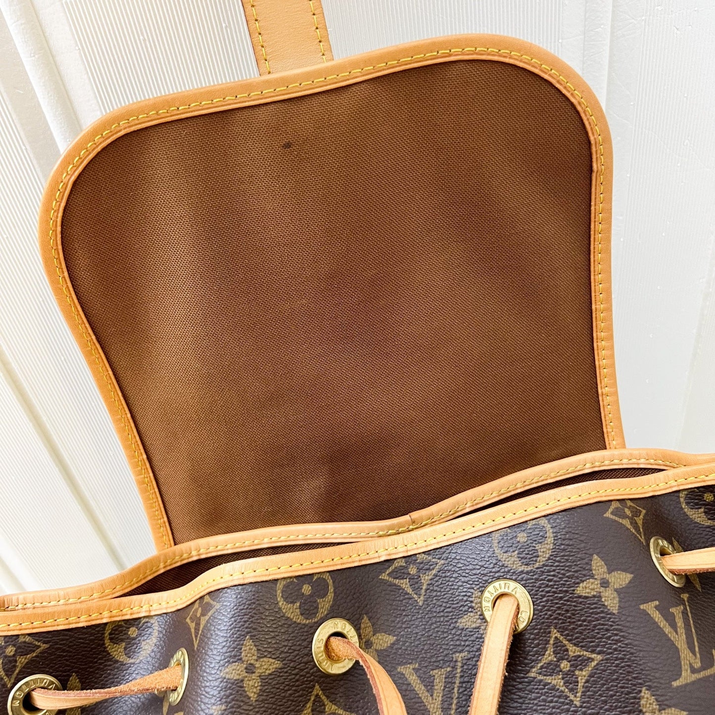 LV Sac A Dos Bosphore Large Backpack in Monogram Canvas and GHW