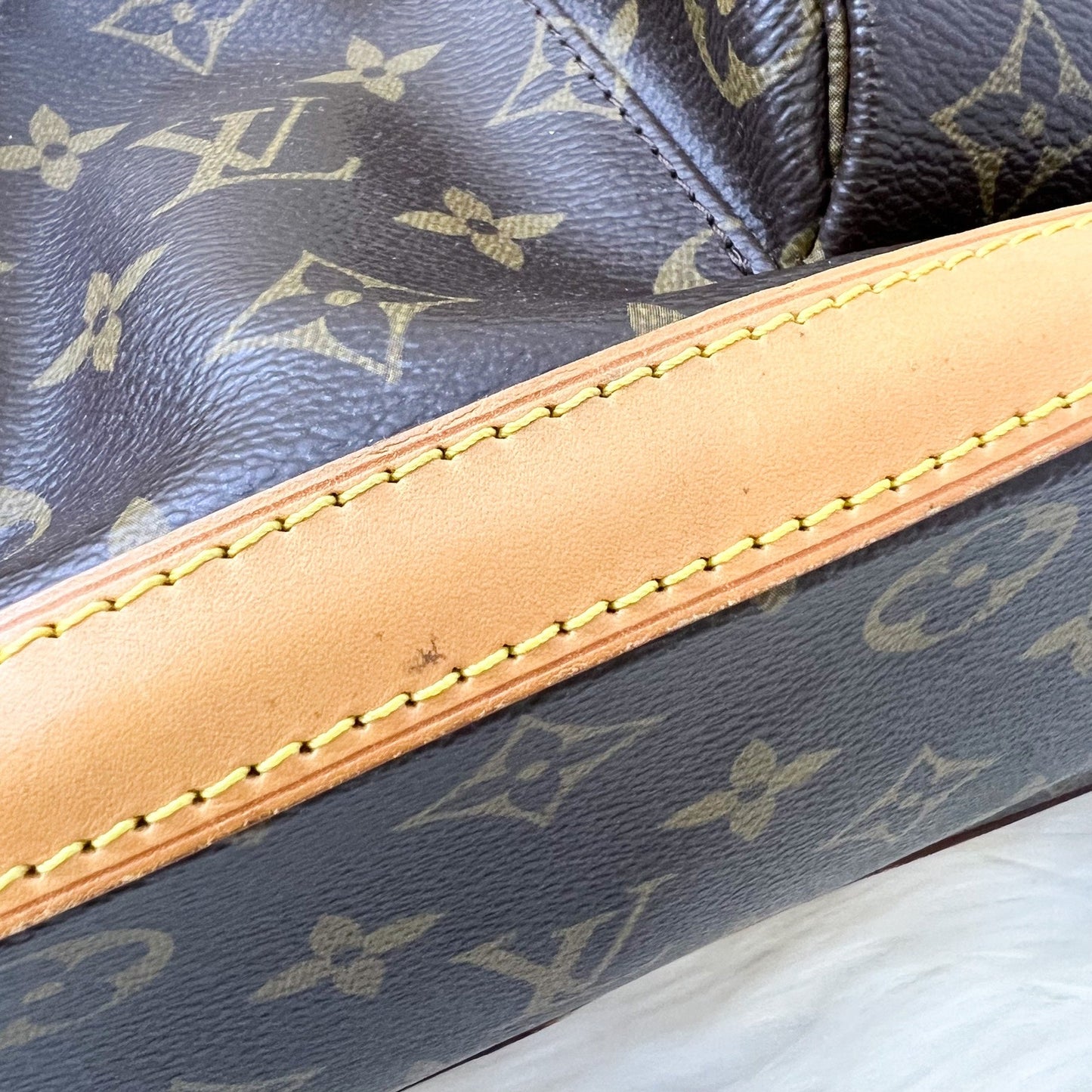 LV Sac A Dos Bosphore Large Backpack in Monogram Canvas and GHW