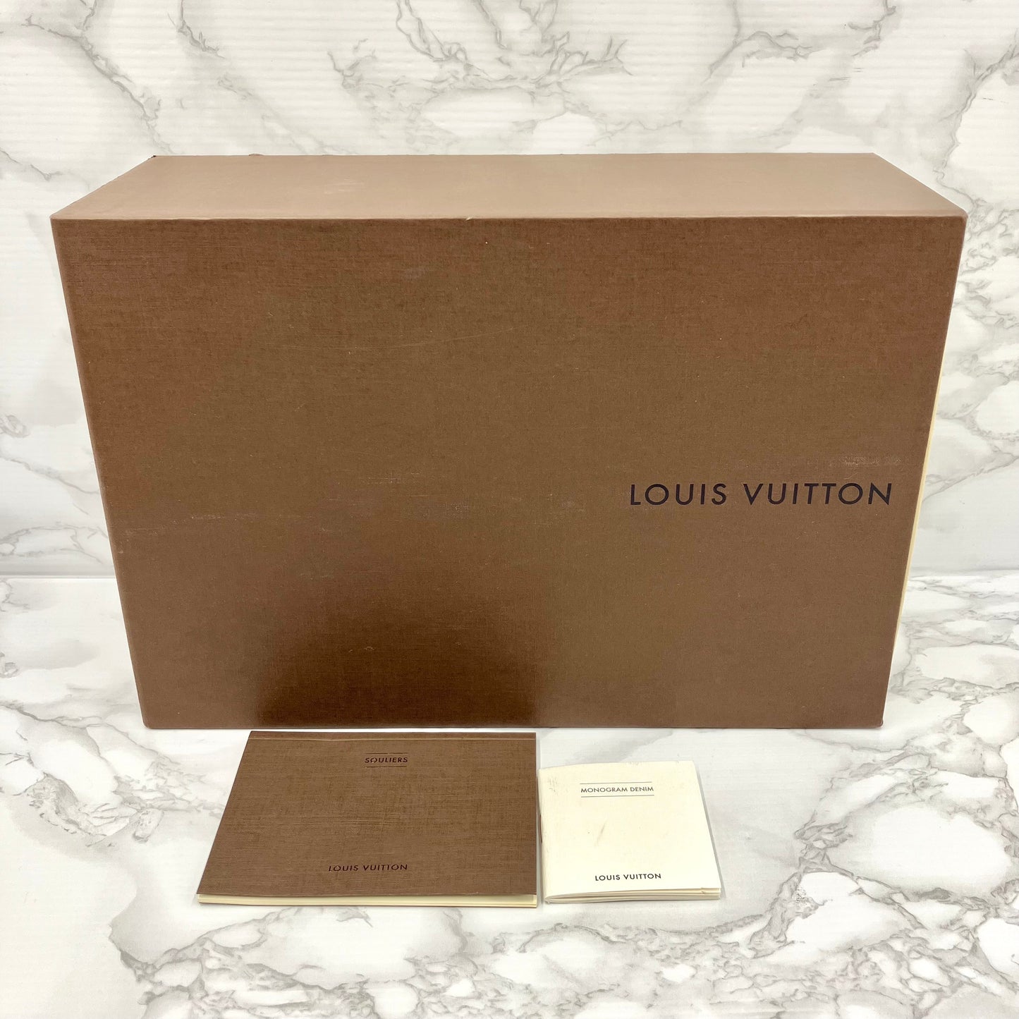LOUIS VUITTON Denim Sandals 37